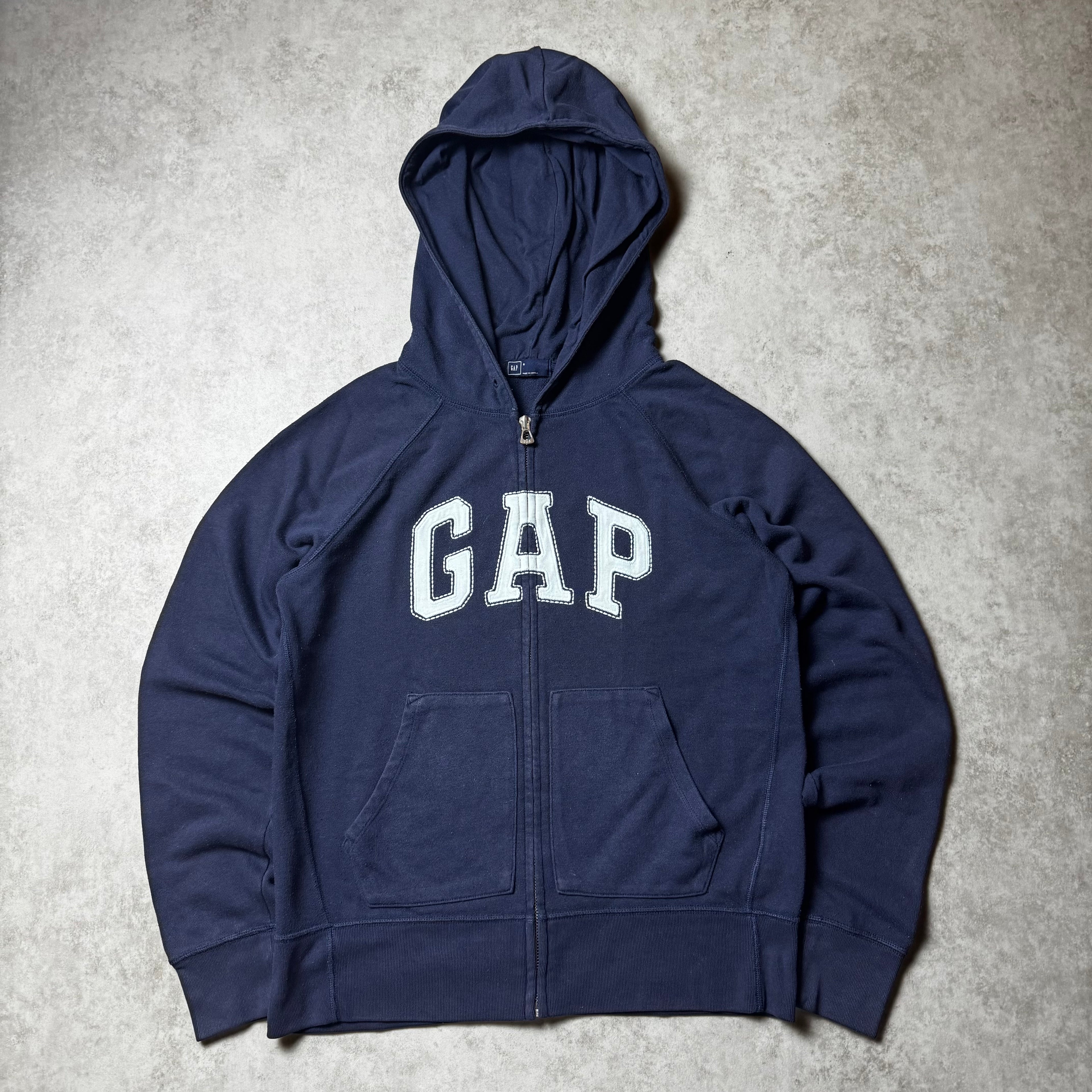 Navy GAP Zip Up Hoodie - S