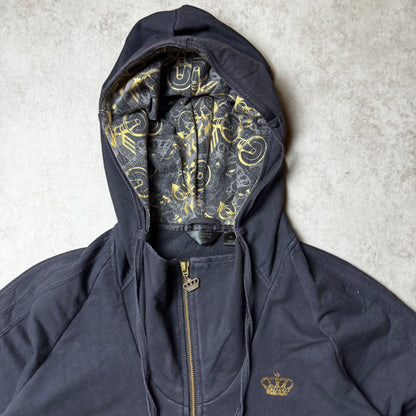 Black Adidas Zip Up Hoodie - 46