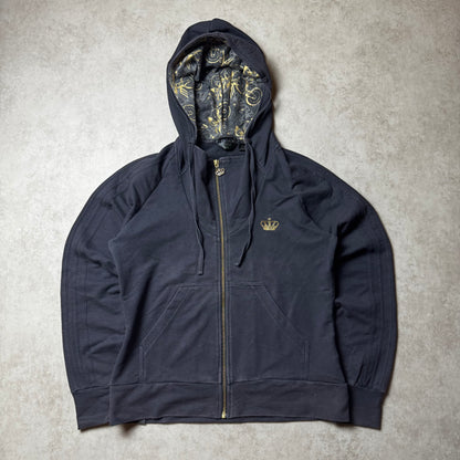 Black Adidas Zip Up Hoodie - 46