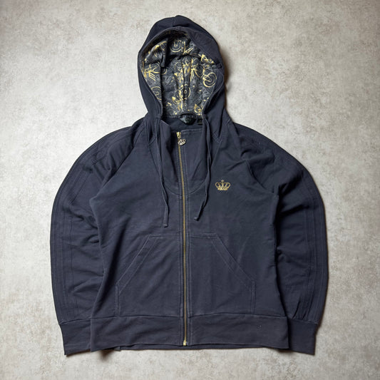 Black Adidas Zip Up Hoodie - 46