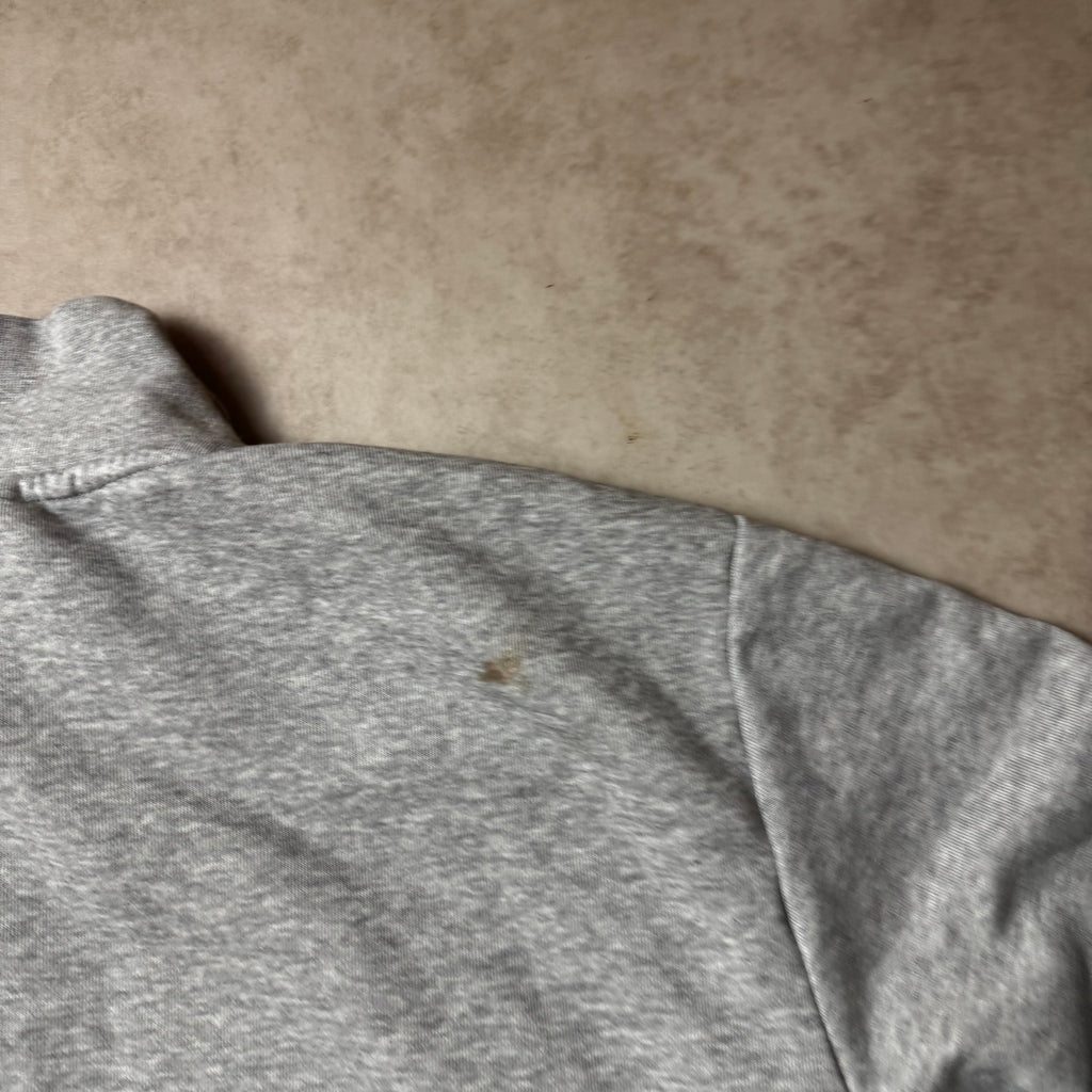 Gray Adidas Zip Up Hoodie - M