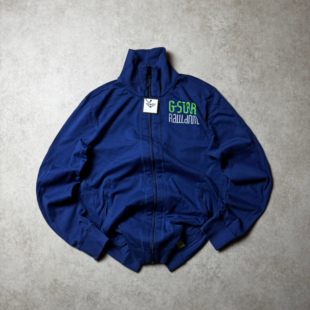 Blue G-Star Zip Up - Size M
