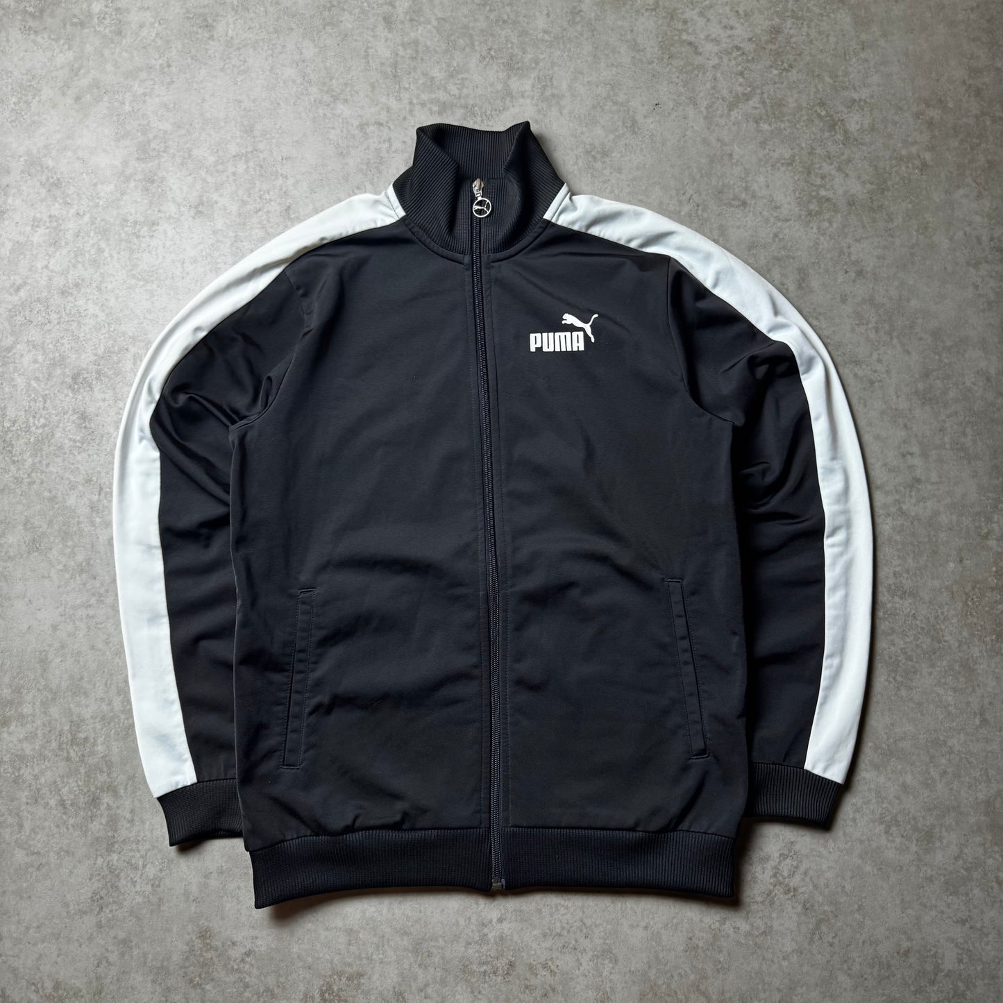 Black Puma Zip Up Hoodie - XS