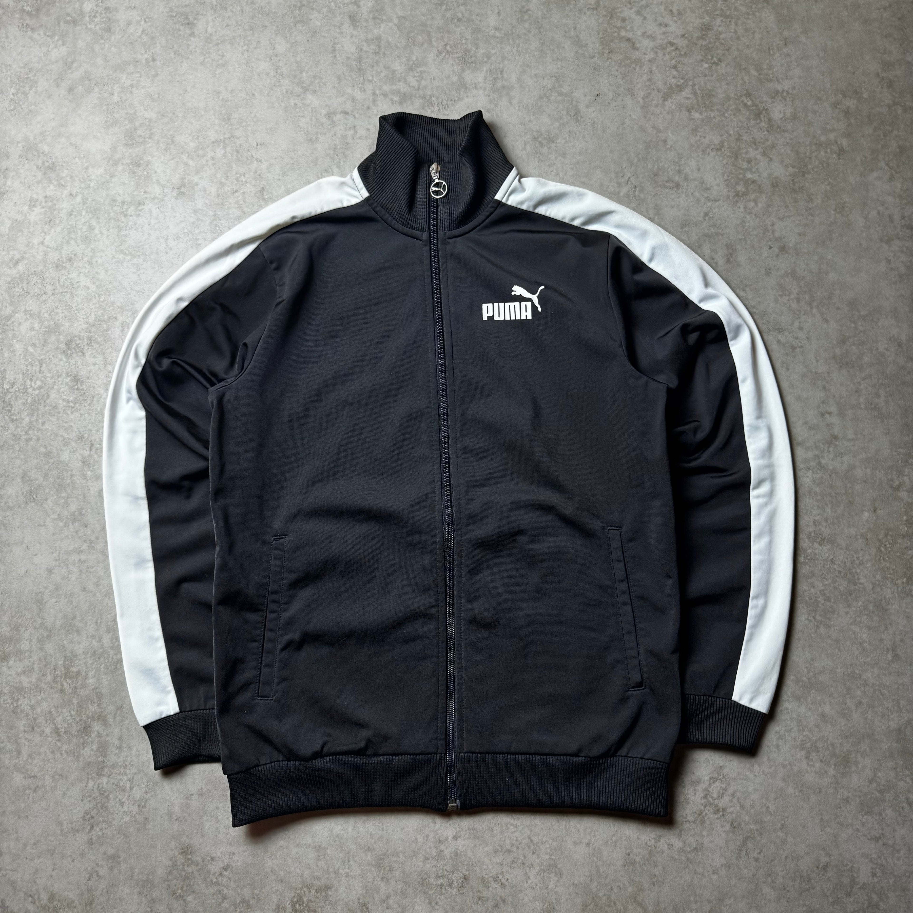Black Puma Zip Up Hoodie - XS