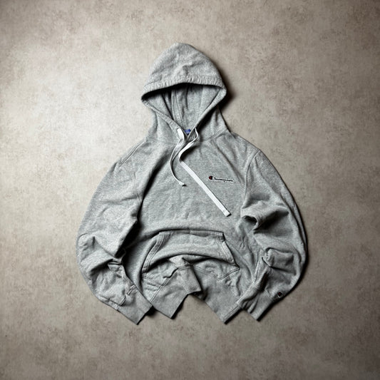 Gray Champion Embroidery Hoodie - Size L