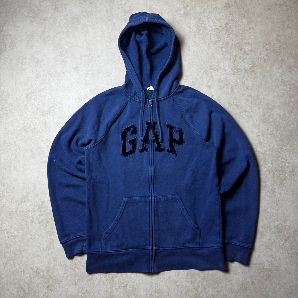 Navy GAP Zip Up Hoodie - S