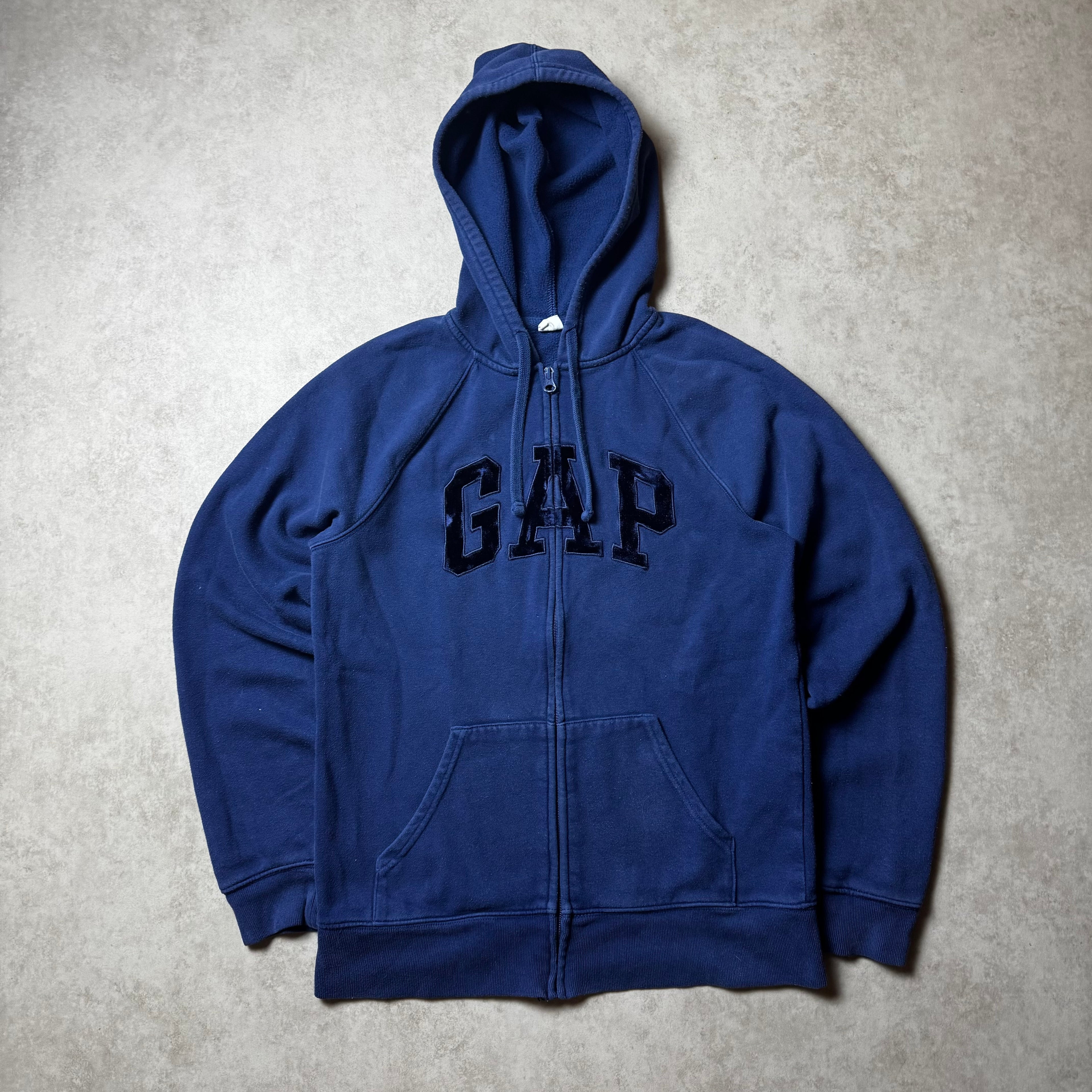 Navy GAP Zip Up Hoodie - S