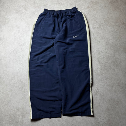 Navy Nike Vintage Baggy Trackpants - L