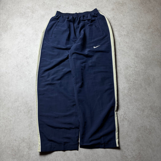 Navy Nike Vintage Baggy Trackpants - L
