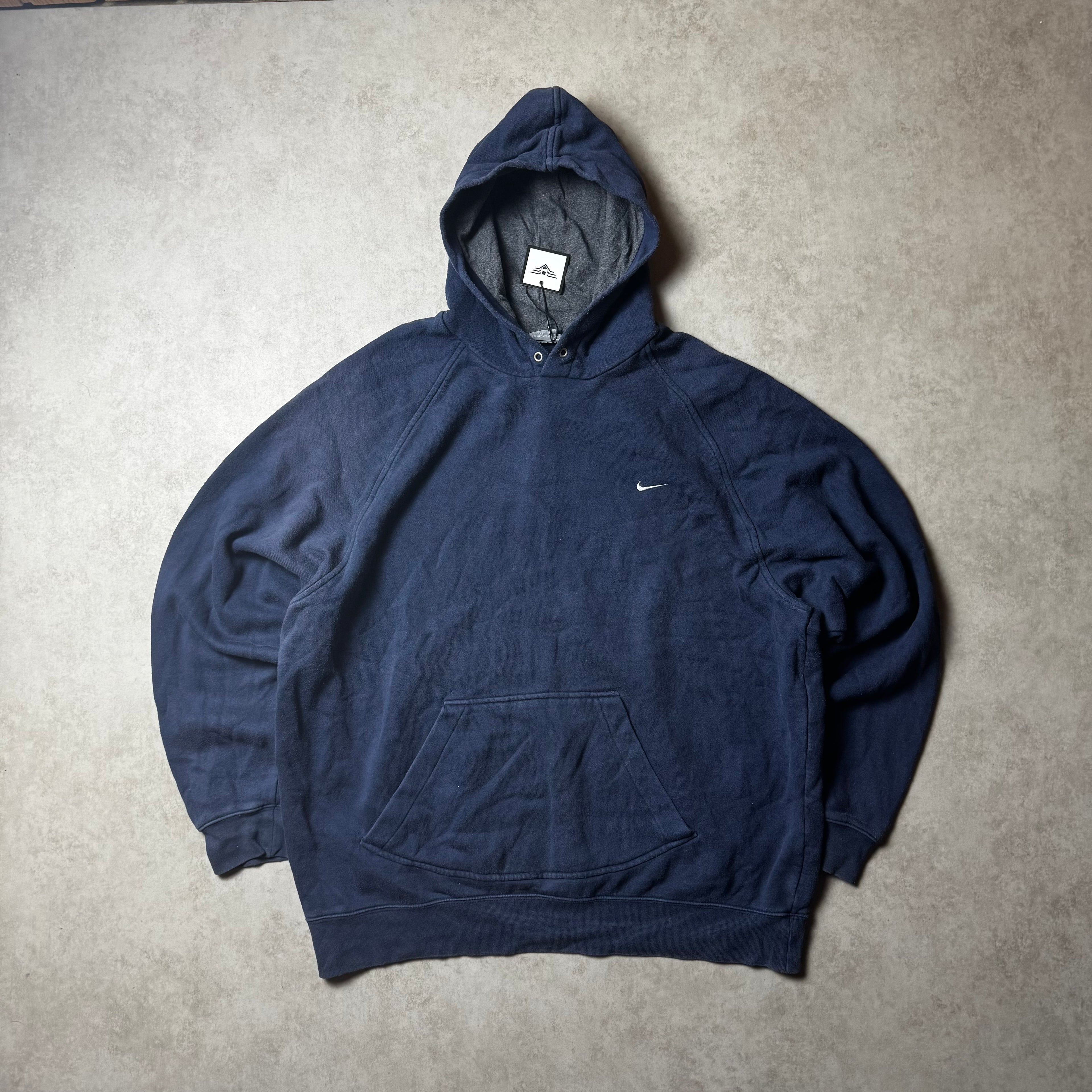 Navy Nike Hoodie - L