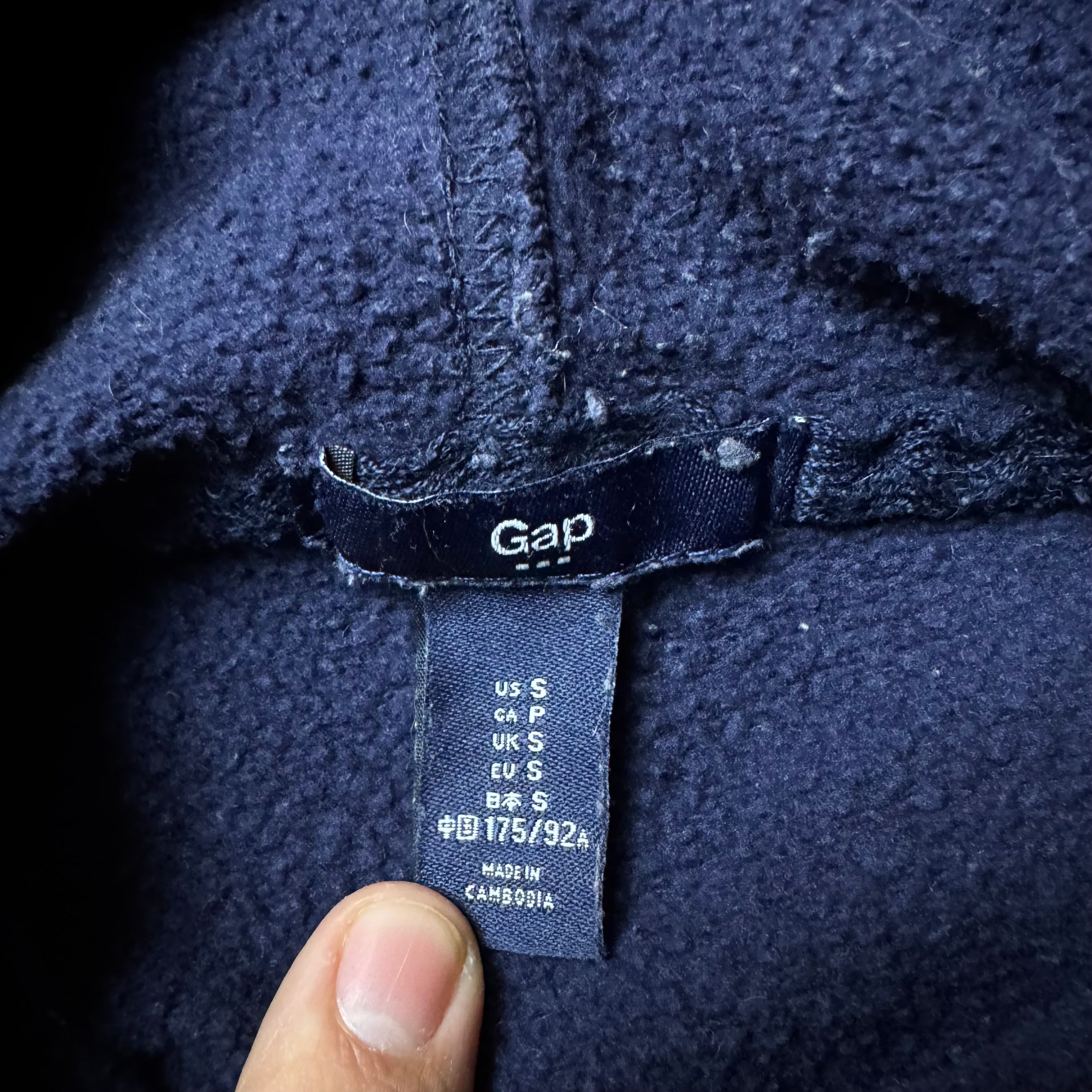 Navy GAP Hoodie - S