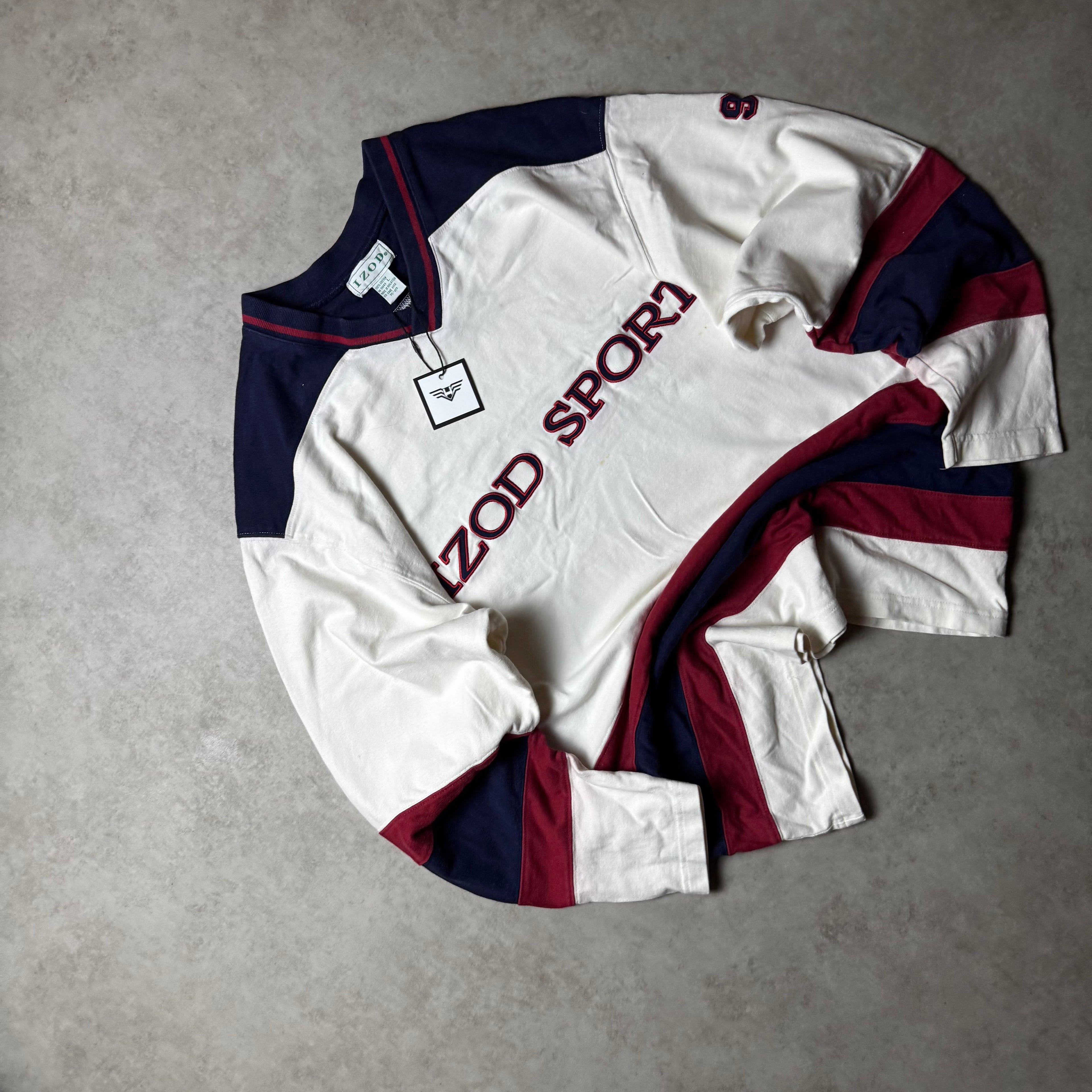 White IZOD Sweatshirt - Size L