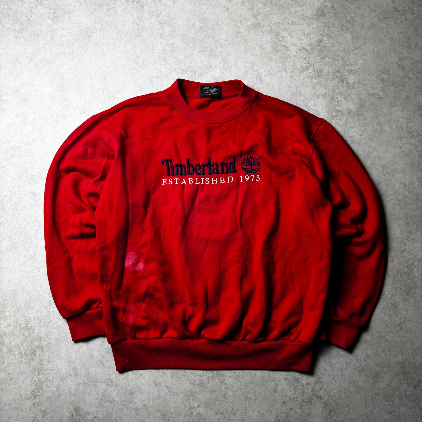Red Timberland Sweatshirt - M