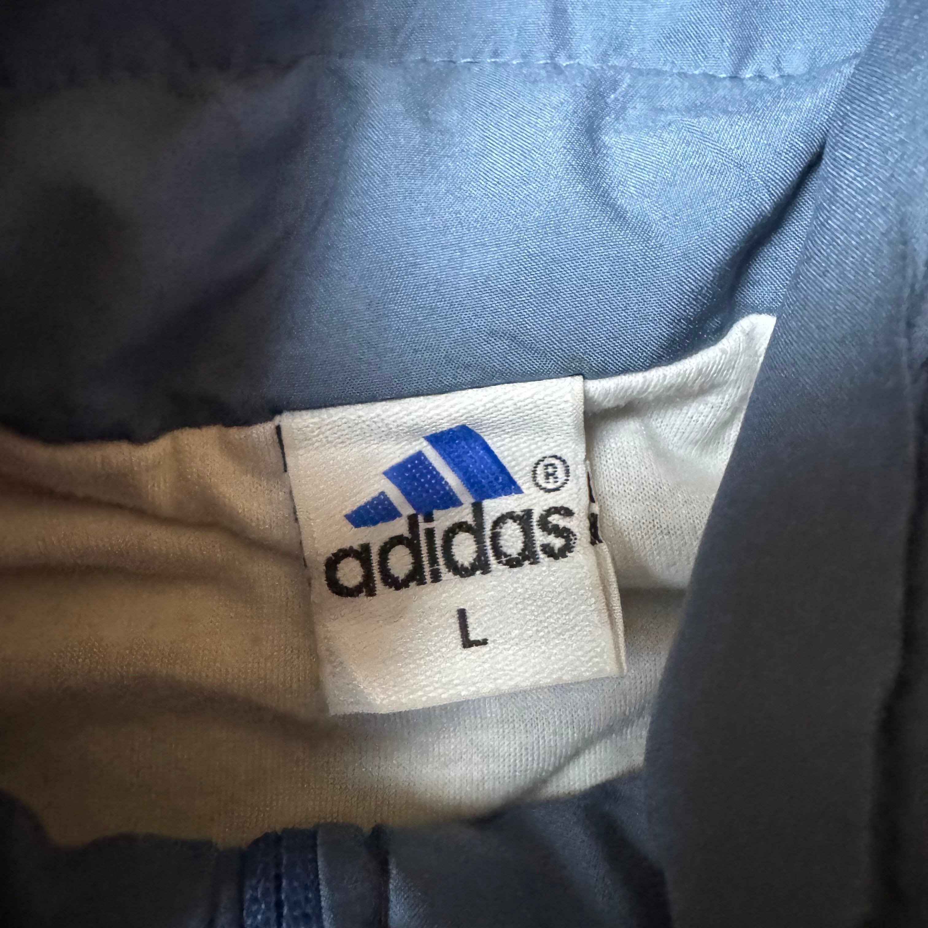 Beige Vintage Adidas Windbreaker - L