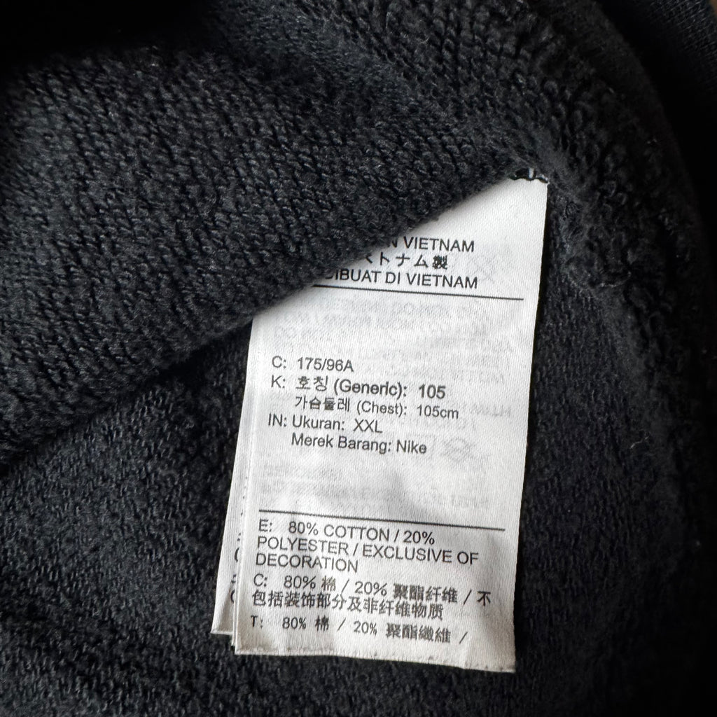 Black Nike Cropped Sweatshirt - XXL