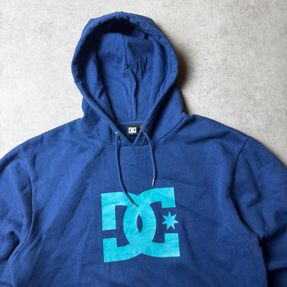 Blue DC Shoes Vintage Hoodie - M