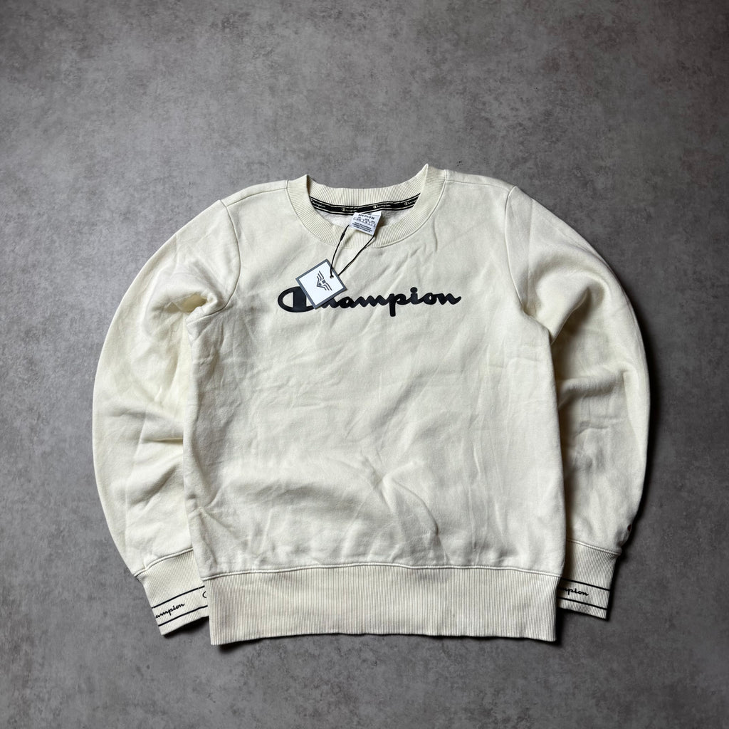 Beige Champion Sweatshirt - M