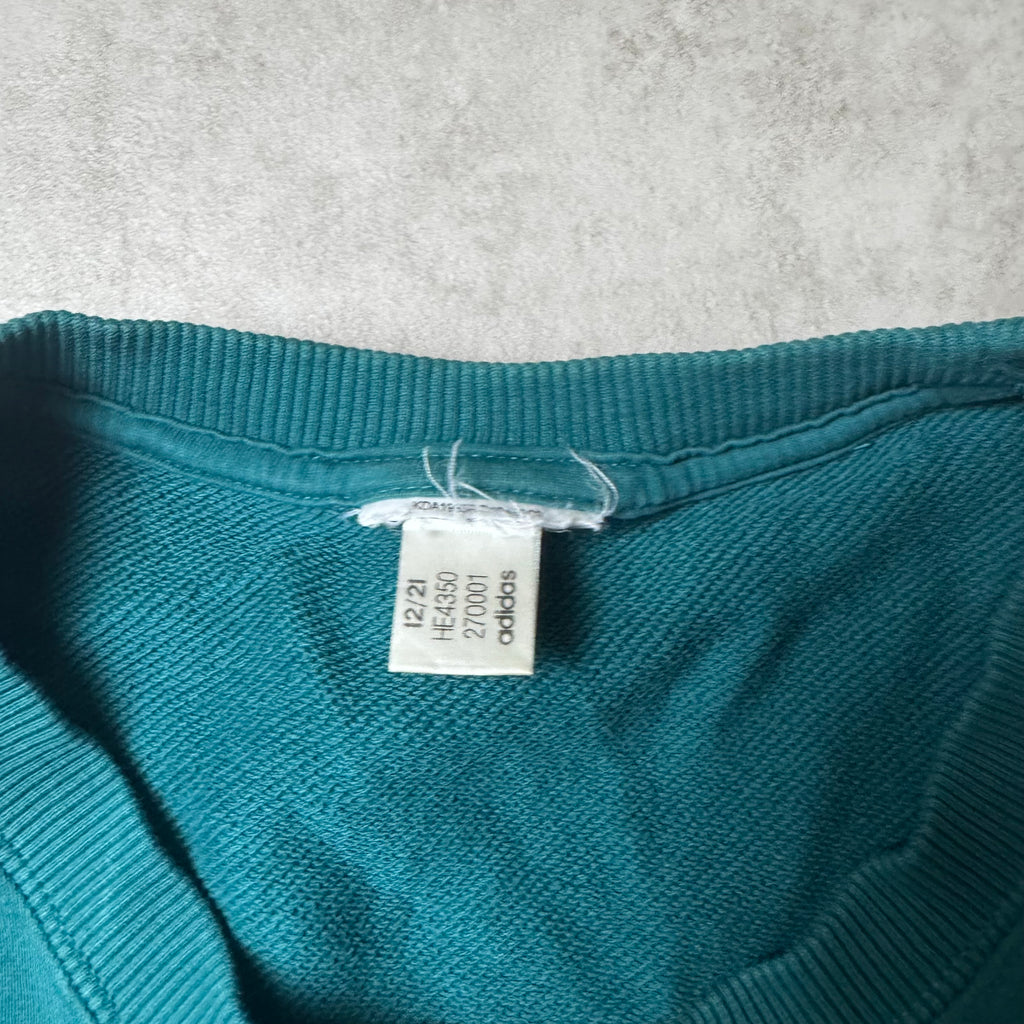 Dark Green Adidas Sweatshirt - L