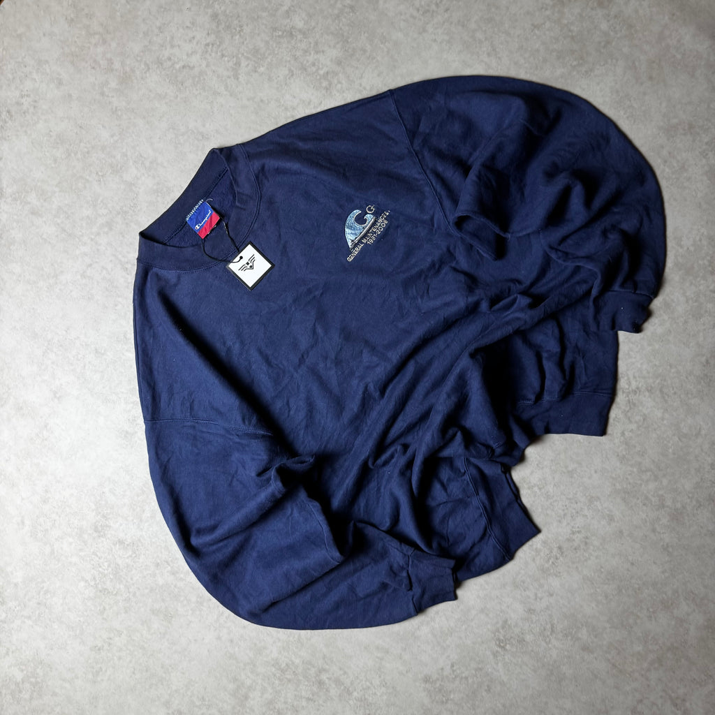 Dark Blue Champion Sweatshirt - Size XL