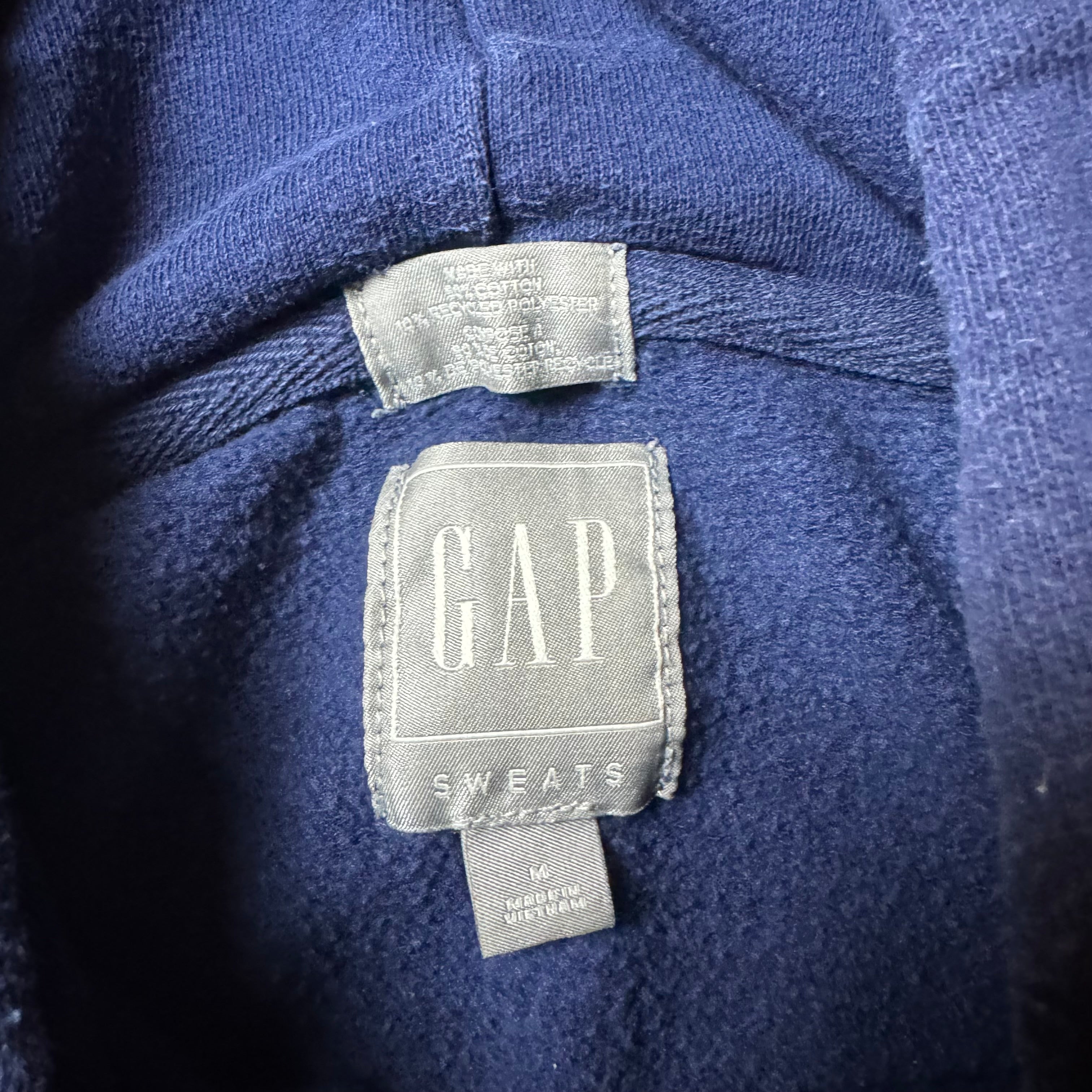 Navy GAP Hoodie - M