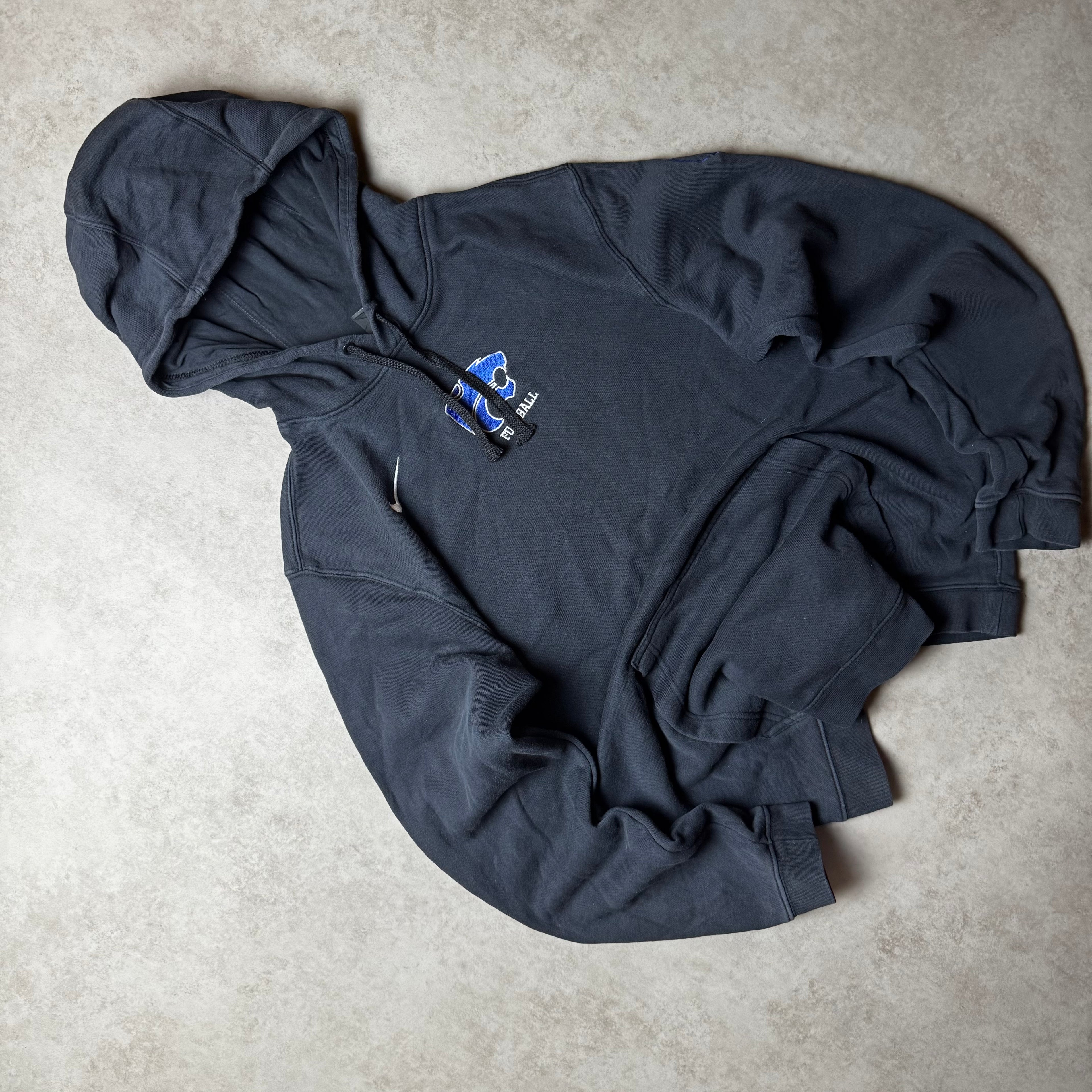 Black Nike Football Hoodie - Size L