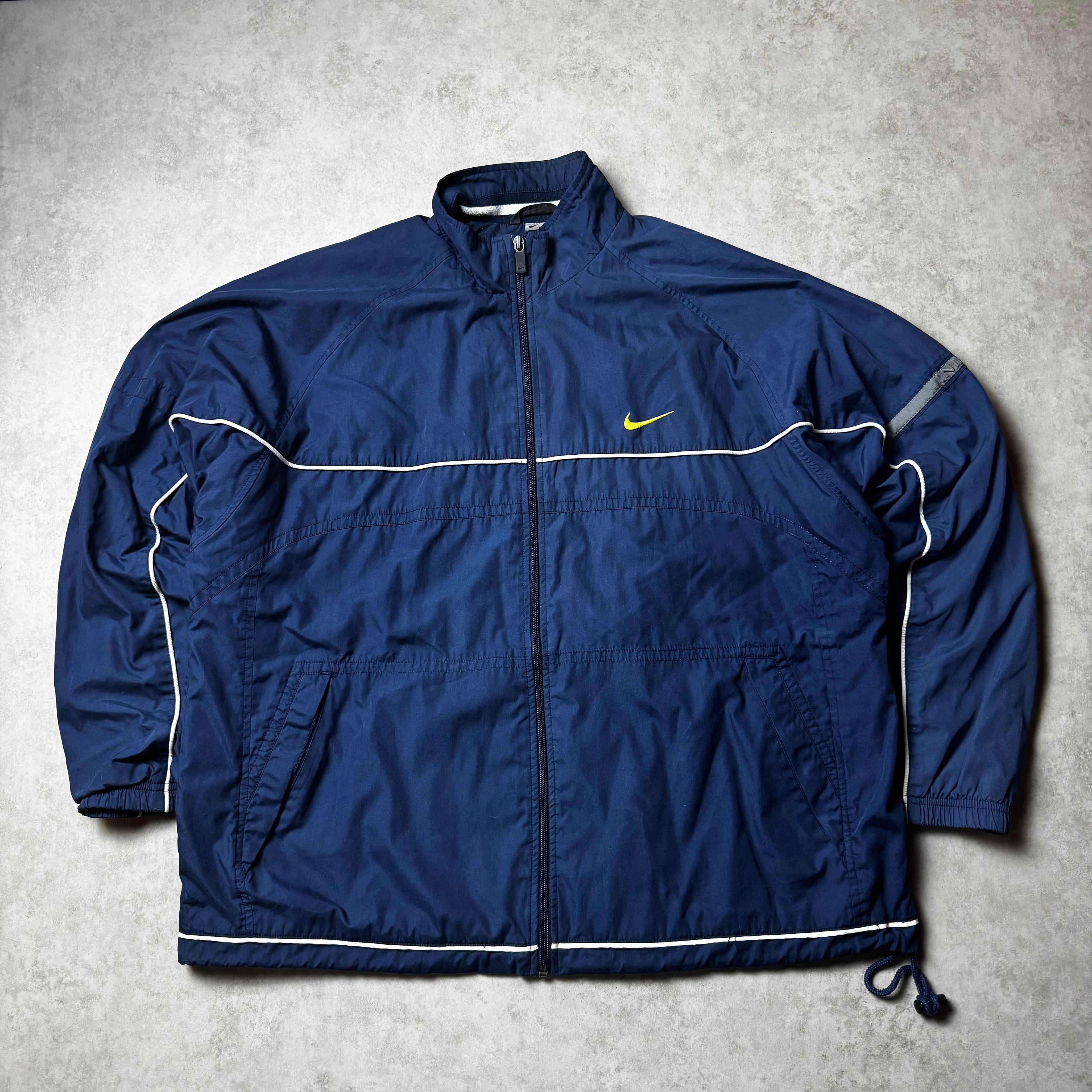 Navy Vintage Nike Windbreaker - L