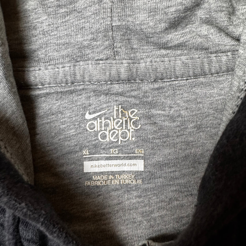 Black Nike Zip Up Hoodie - XL