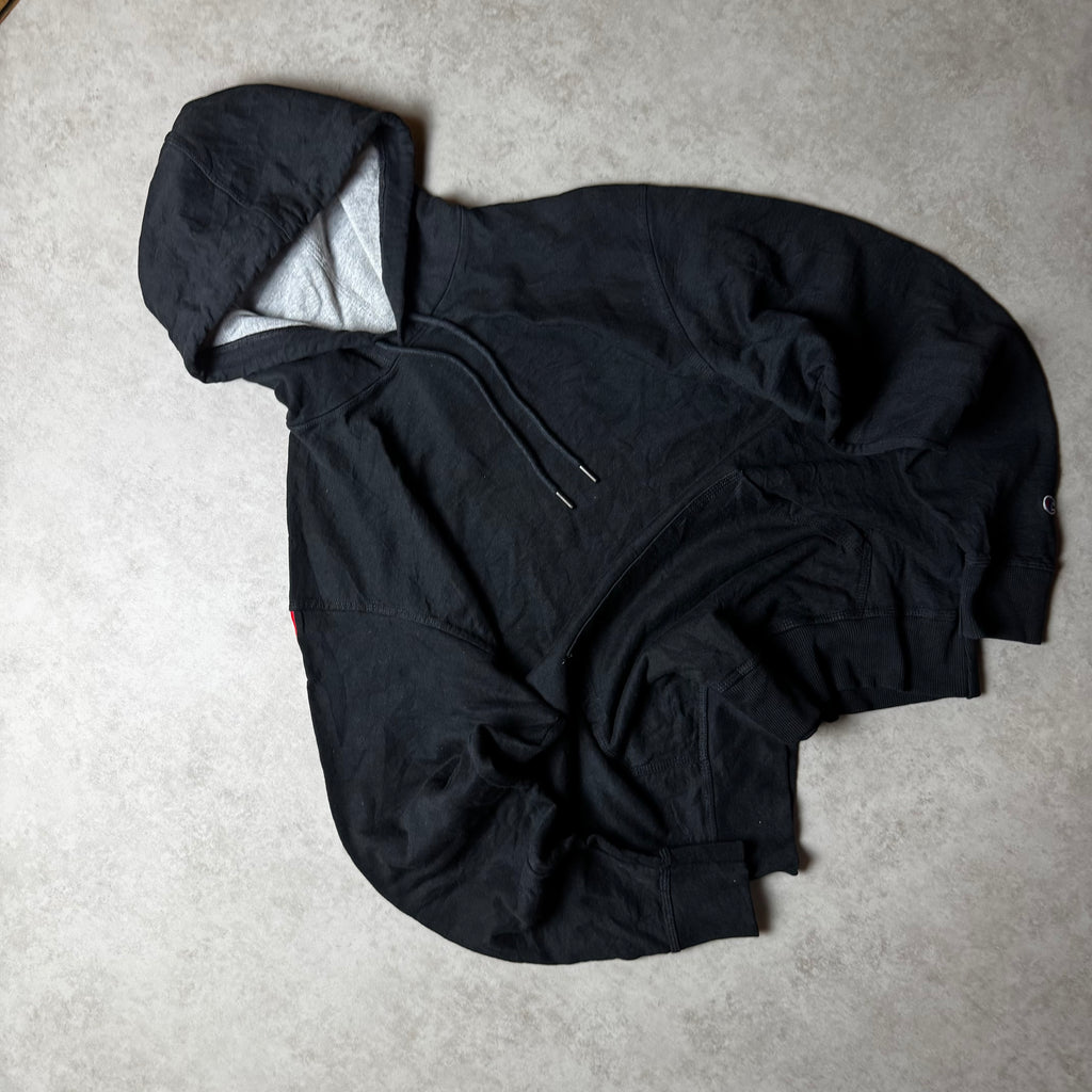 Black Champion Hoodie - Size L