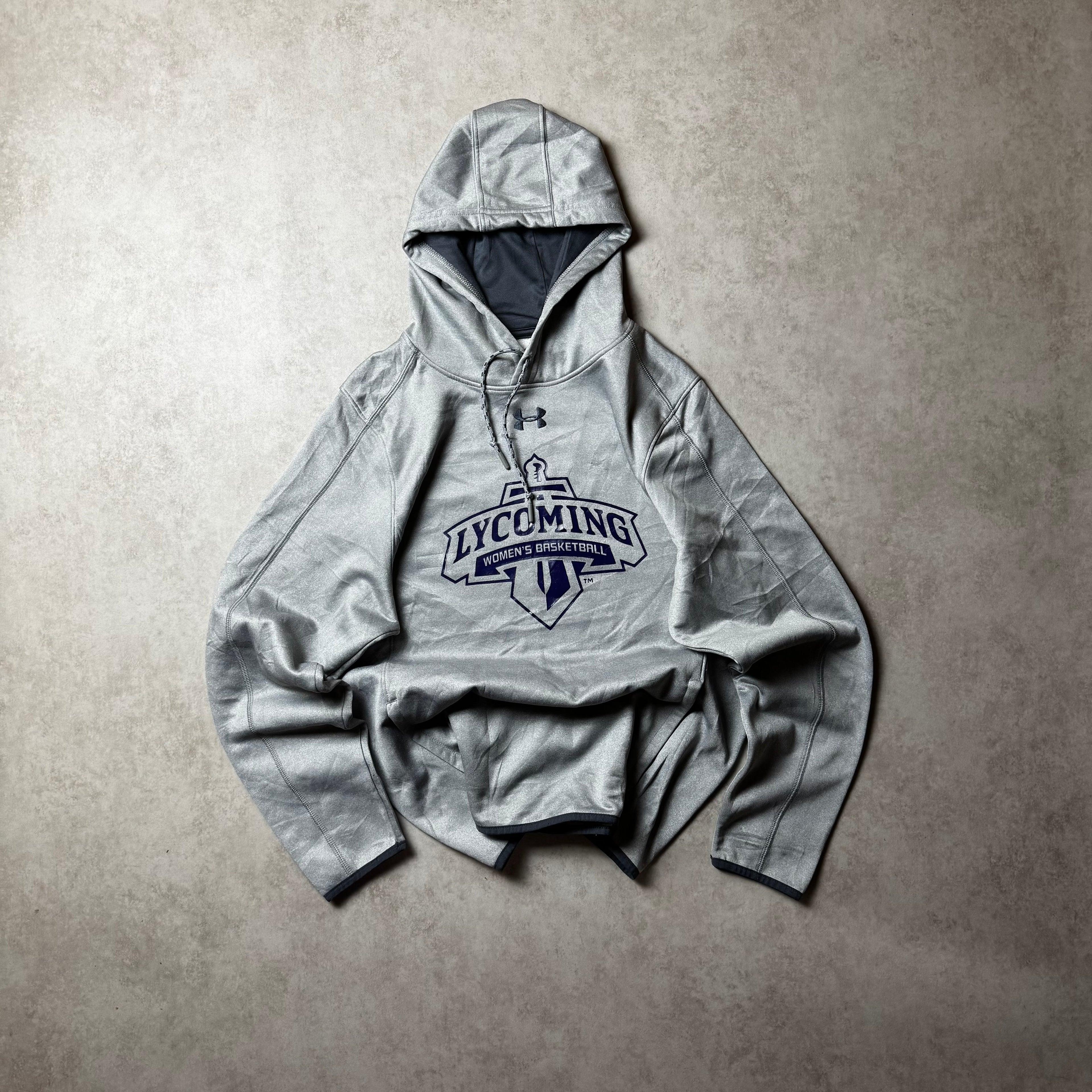 Gray Under Armour Wyoming Hoodie - Size M