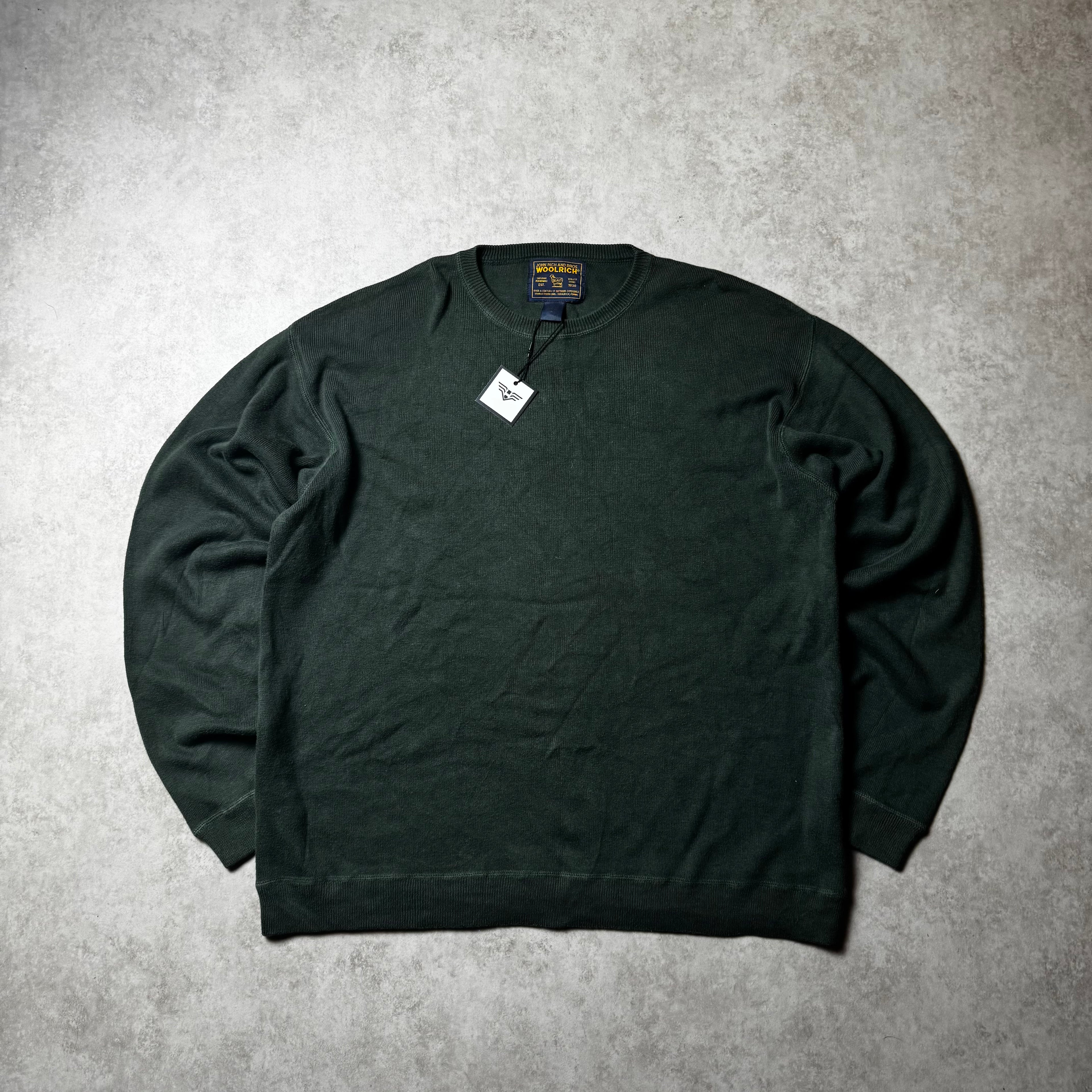 Dark Green Woolrich Sweater - XL