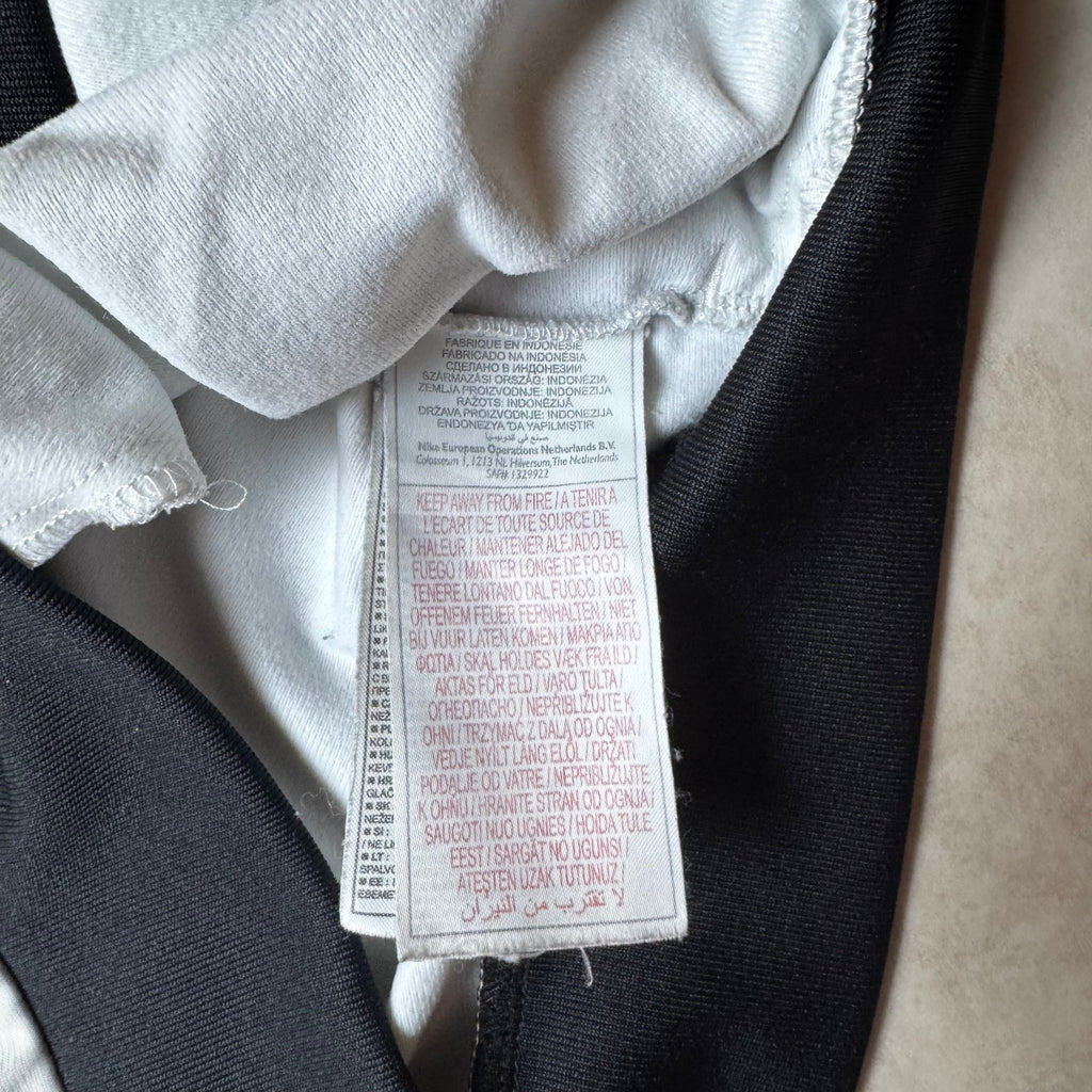 Black and White Zip Up Hoodies - Size L Children's