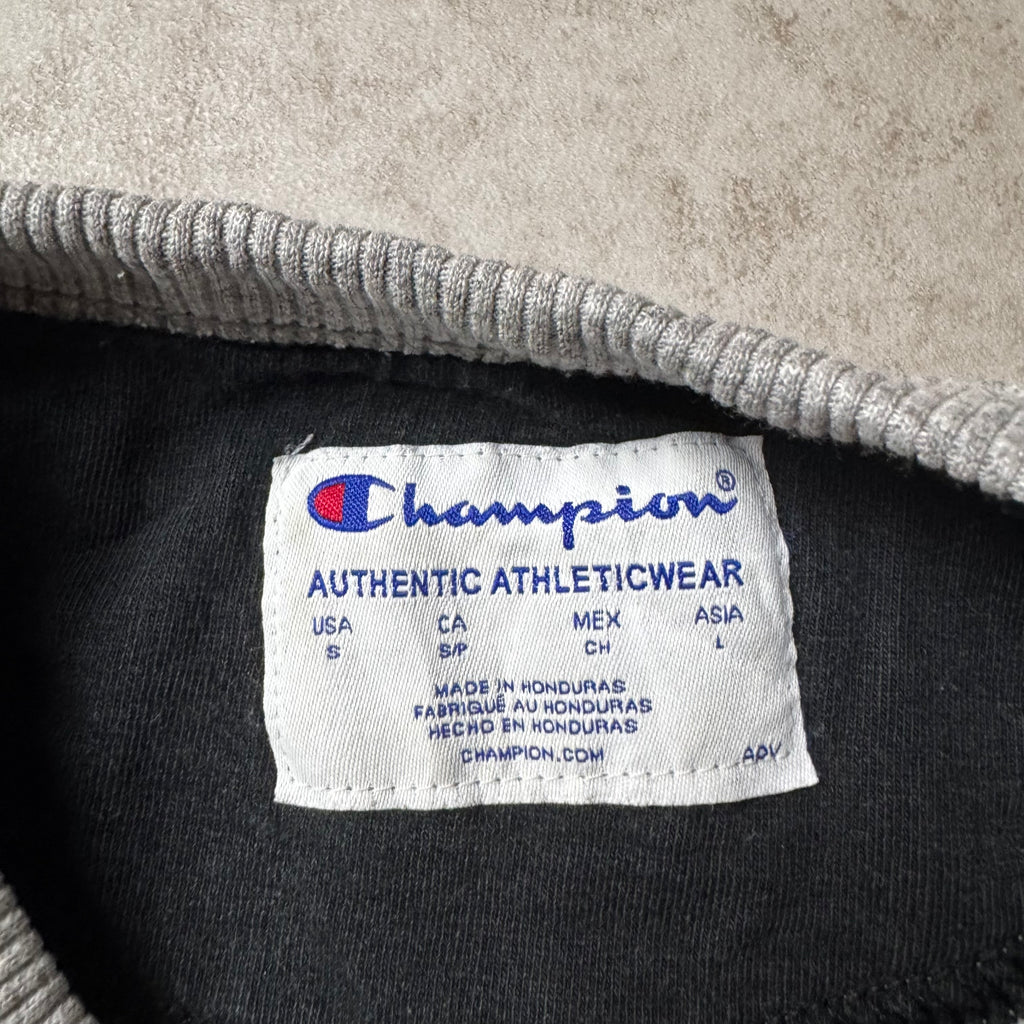 Gray Champion Logo Sweatshirt - Size S