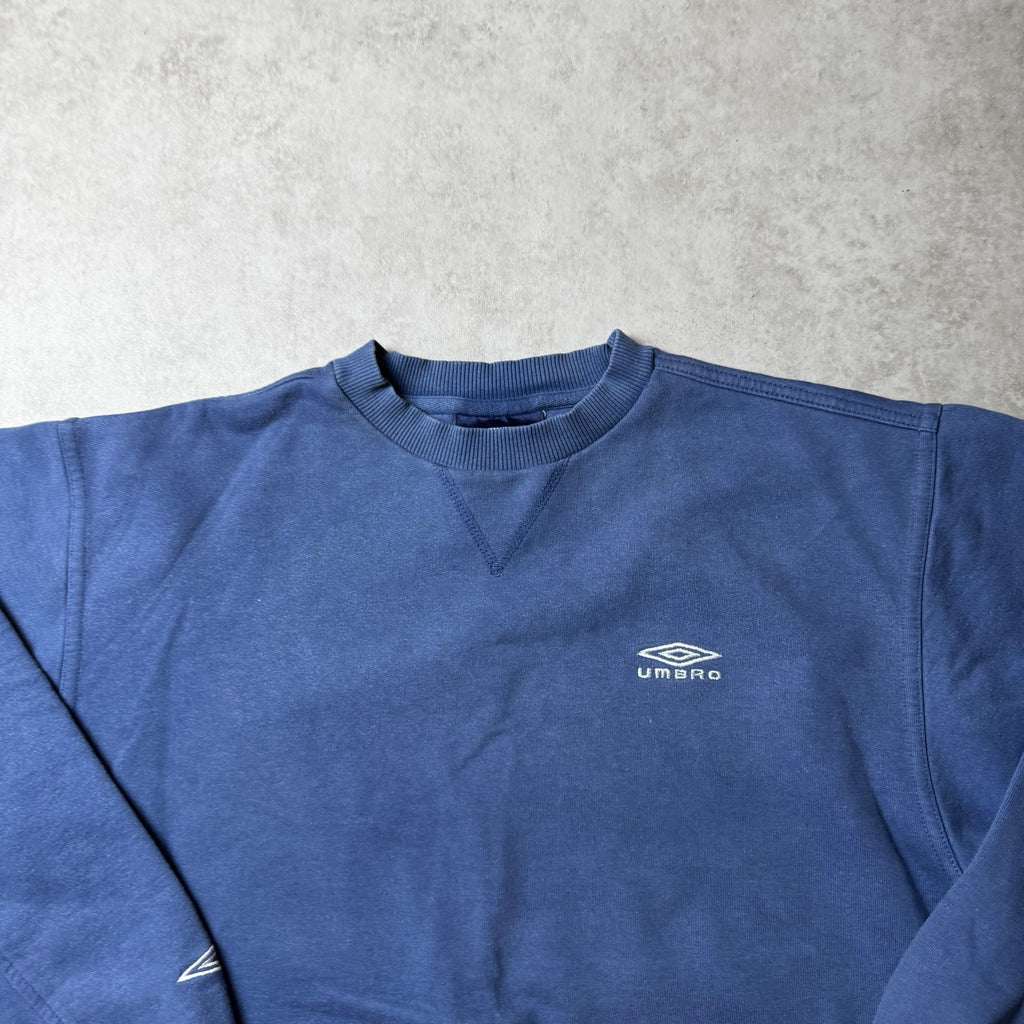 Navy Umbro Vintage Sweatshirt - L