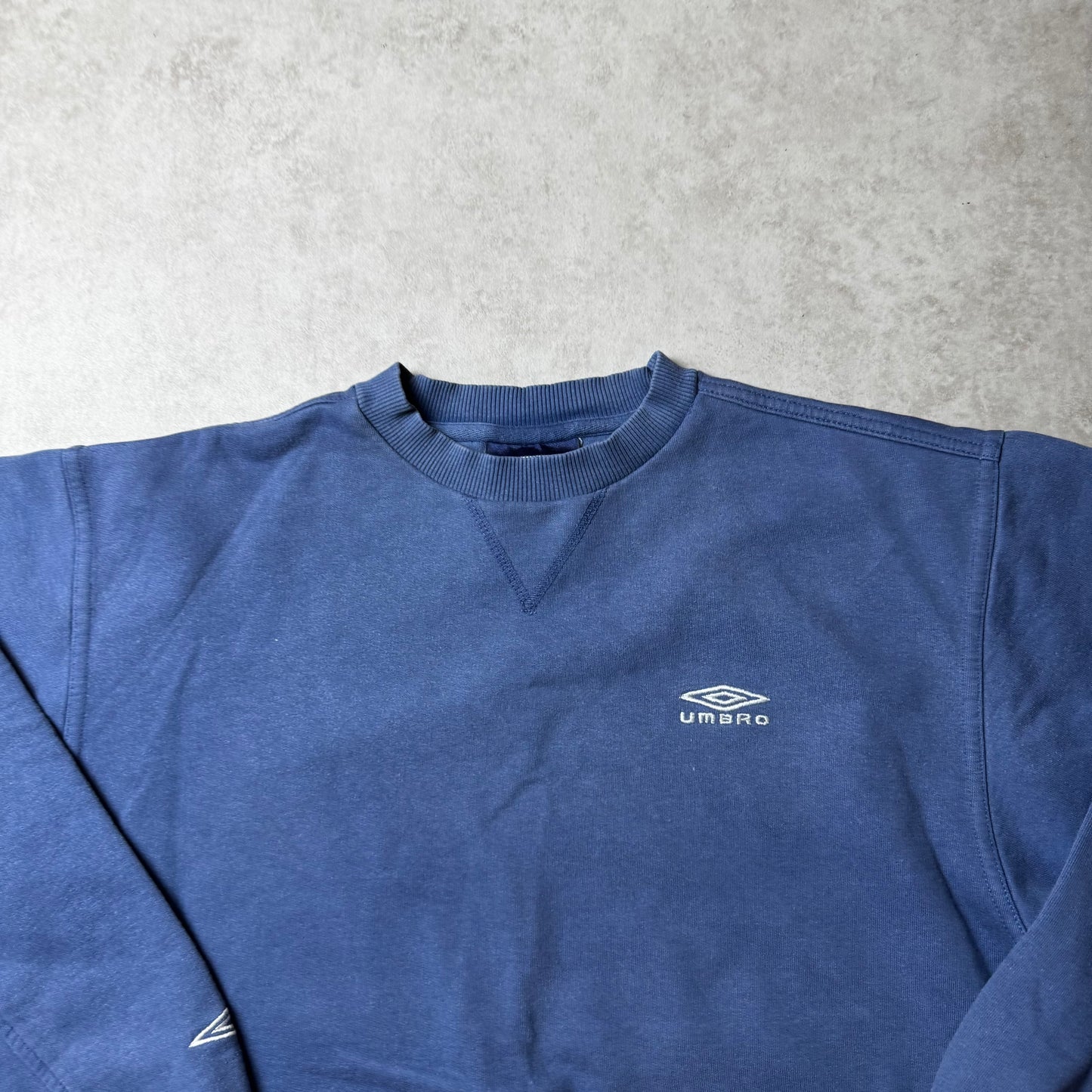 Navy Umbro Vintage Sweatshirt - L