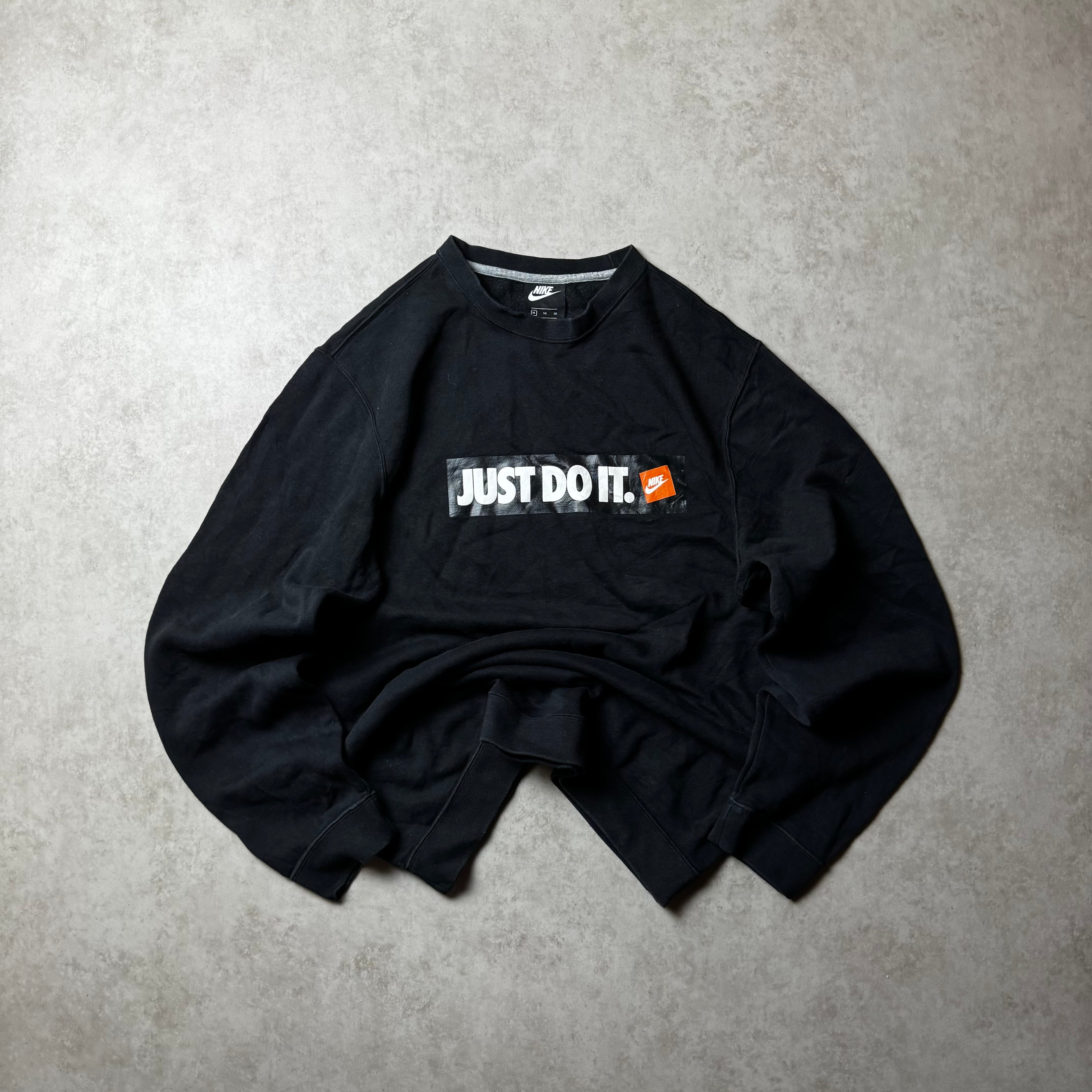 Black Nike Just Do It Sweatshirt - Size XL