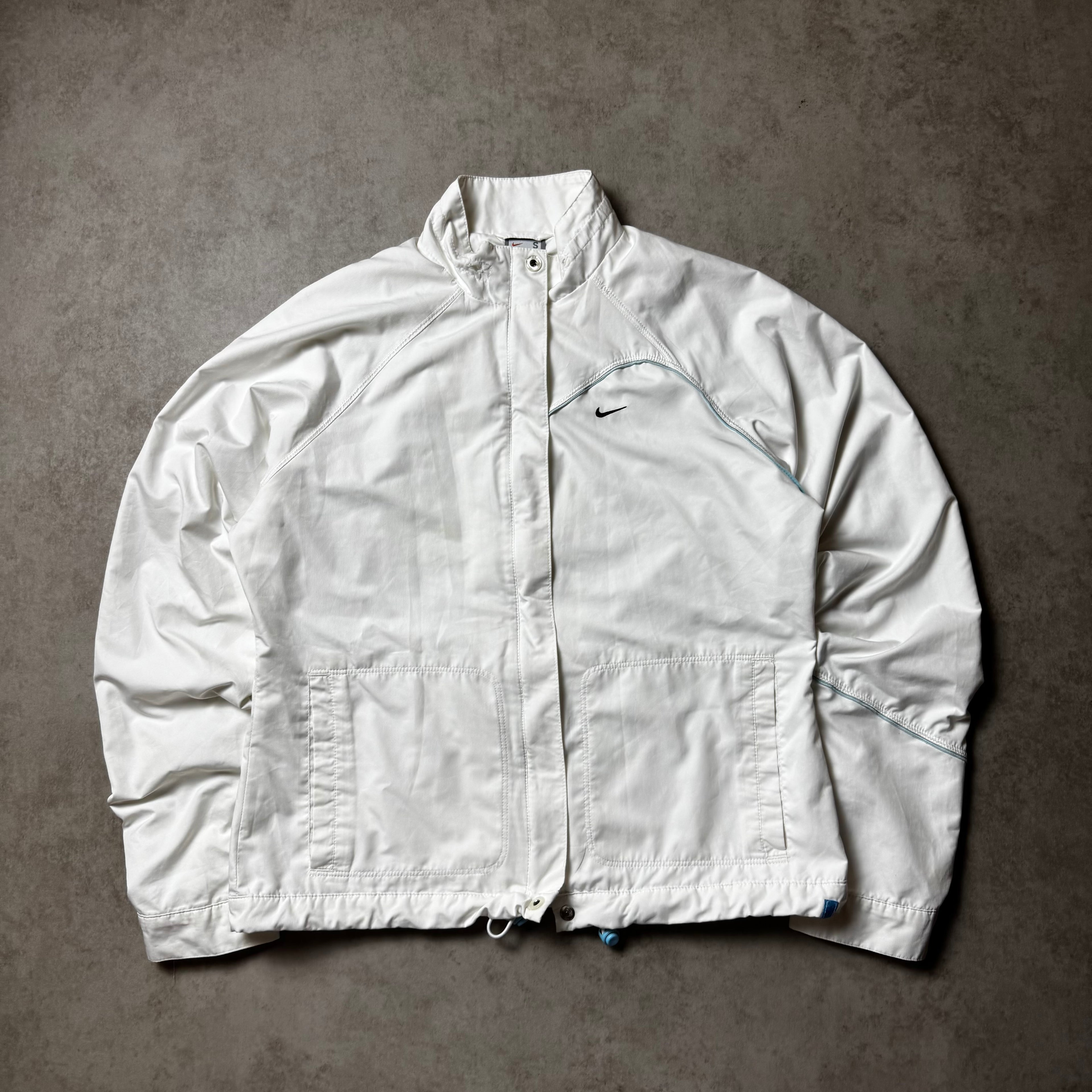 White Nike Vintage Windbreaker - S (XS)