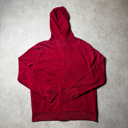 Red GAP Zip Up Hoodie - L