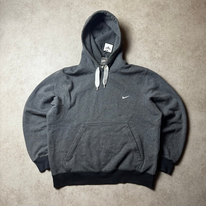 Gray Nike Vintage Hoodie - M