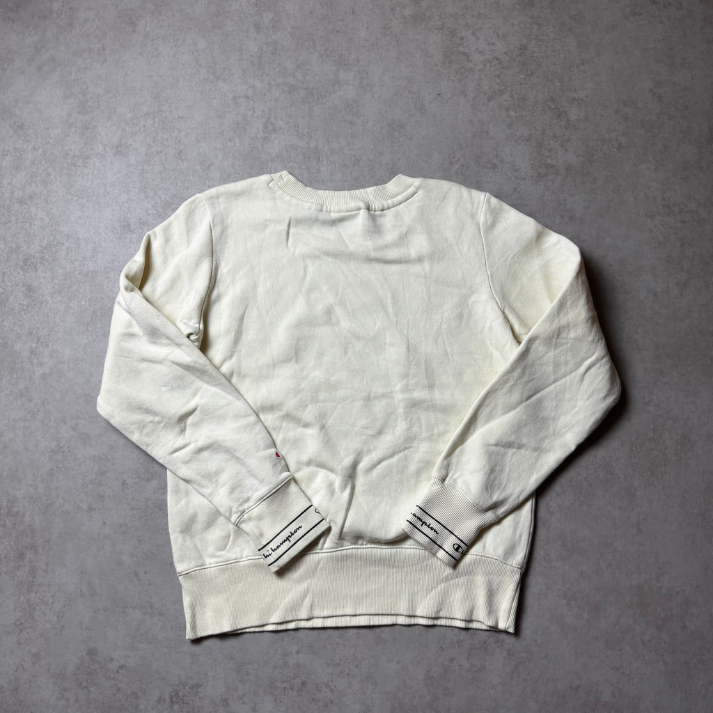 Beige Champion Sweatshirt - M