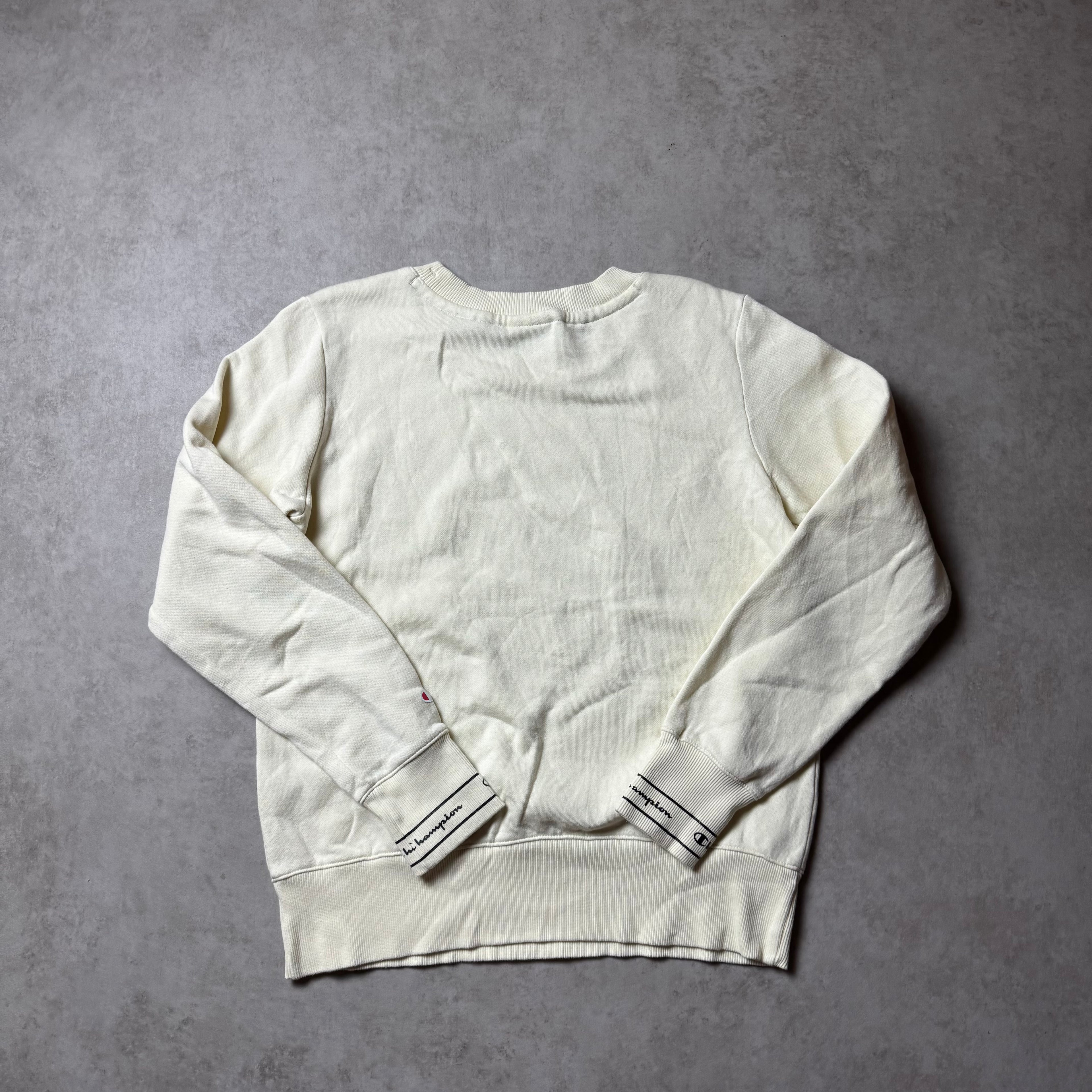 Beige Champion Sweatshirt - M