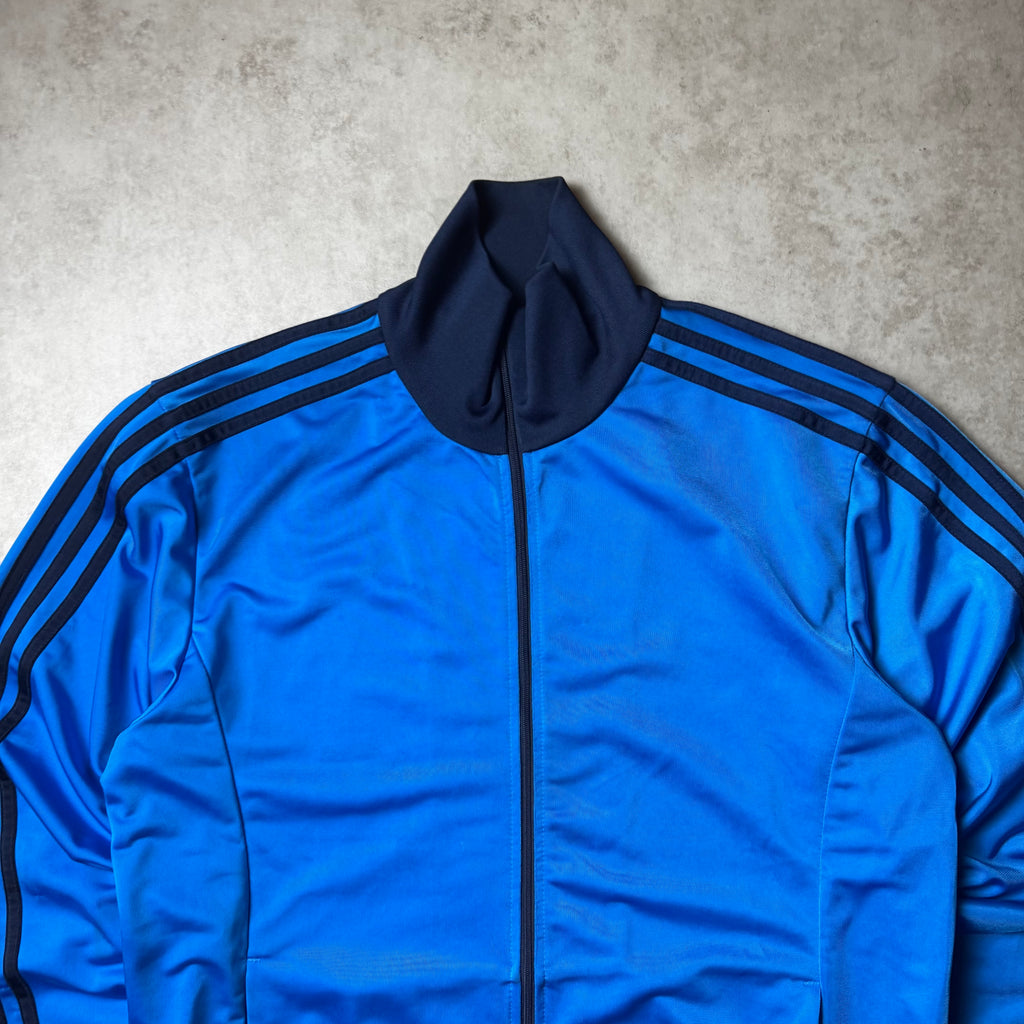 Blue Adidas Zip Up Hoodie - M