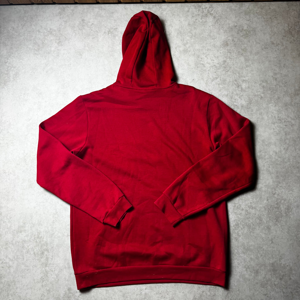 Red Adidas Hoodie - M