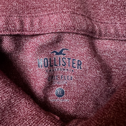 Dark Red Hollister Polo - XL
