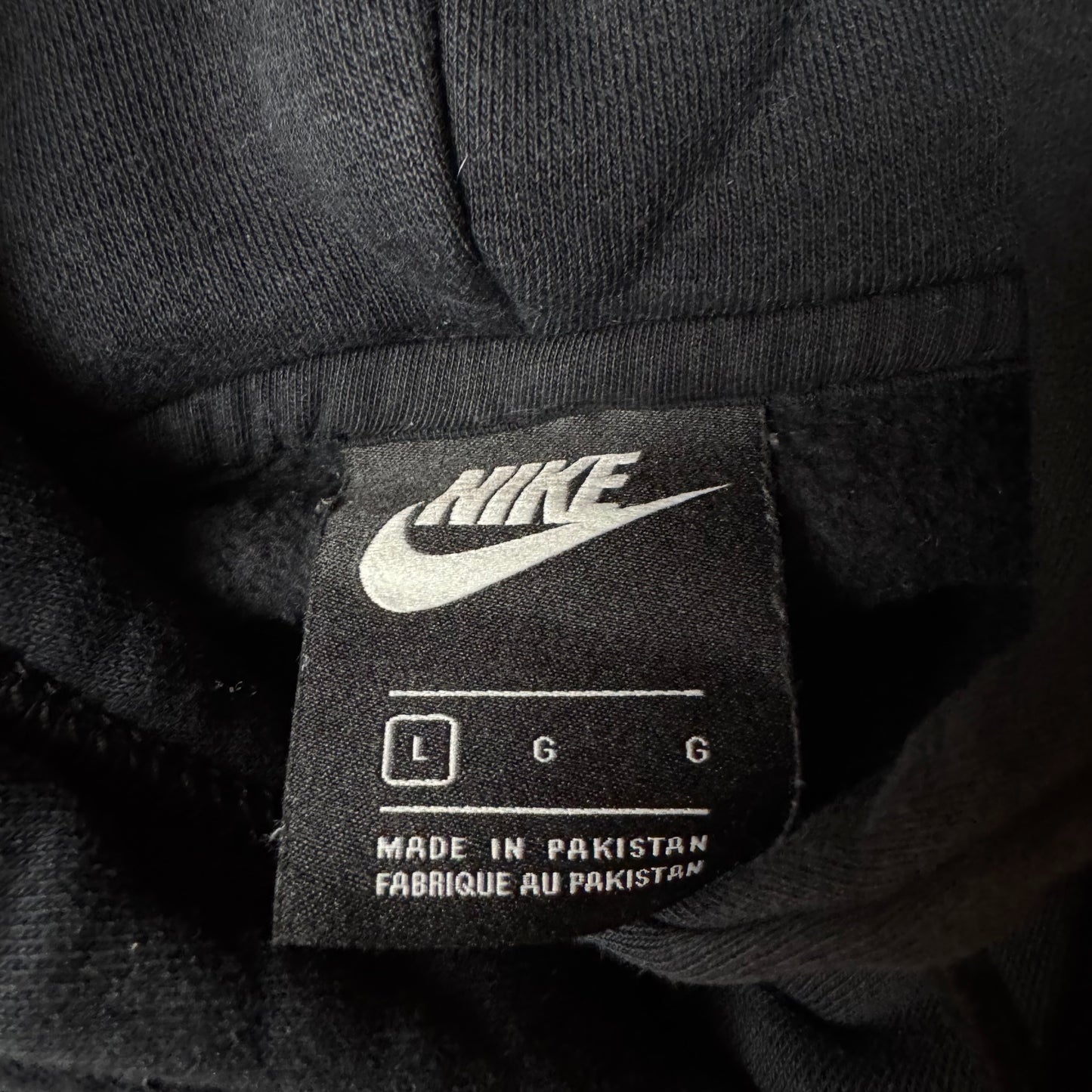 Black Nike Boxy Hoodie - L