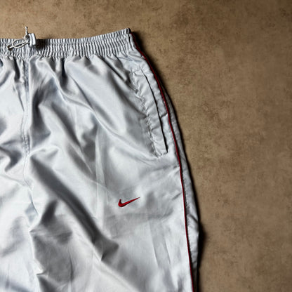 Light Blue Nike Baggy Trackpants - M