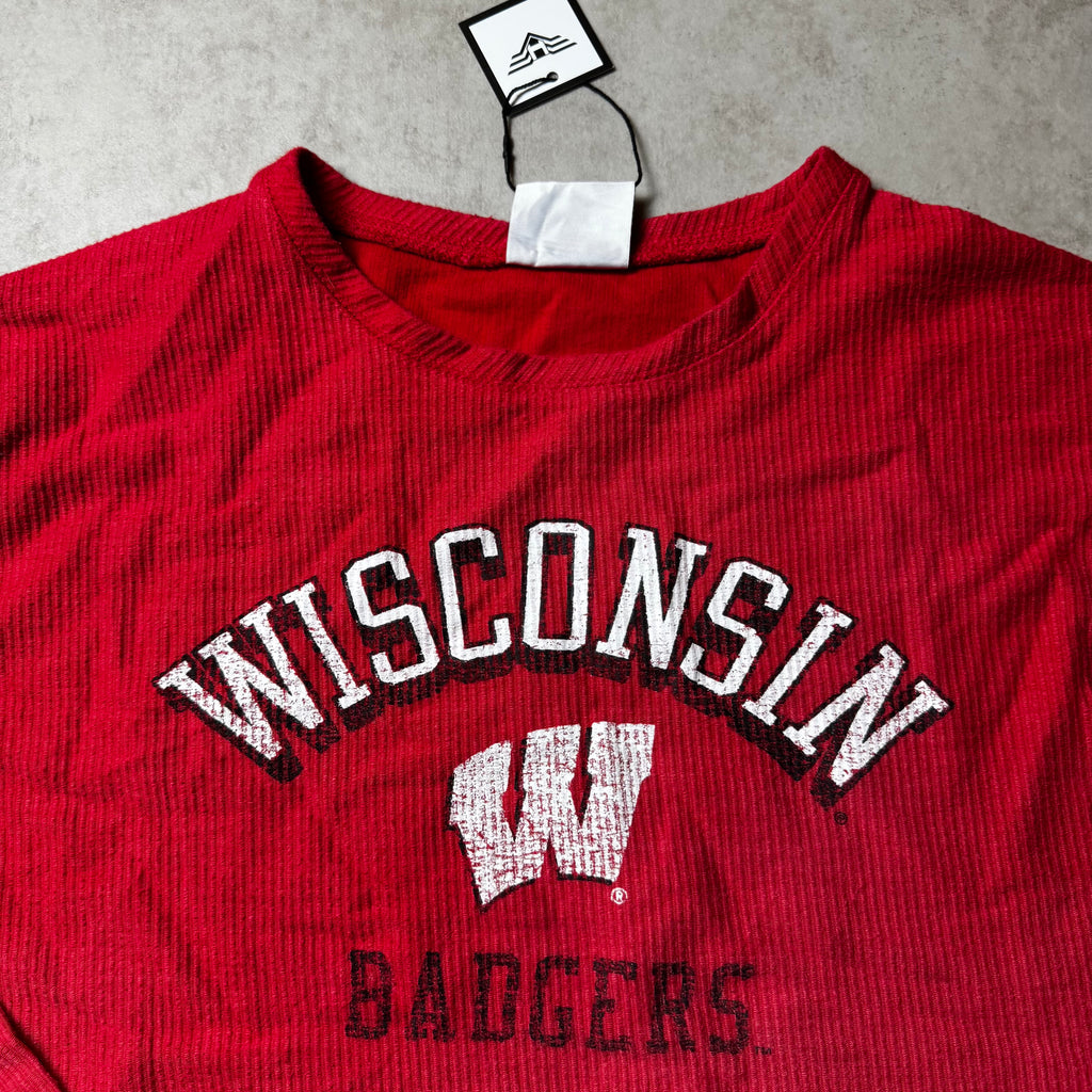 Red Champion Sweatshirt Wisconsin - Size XXL