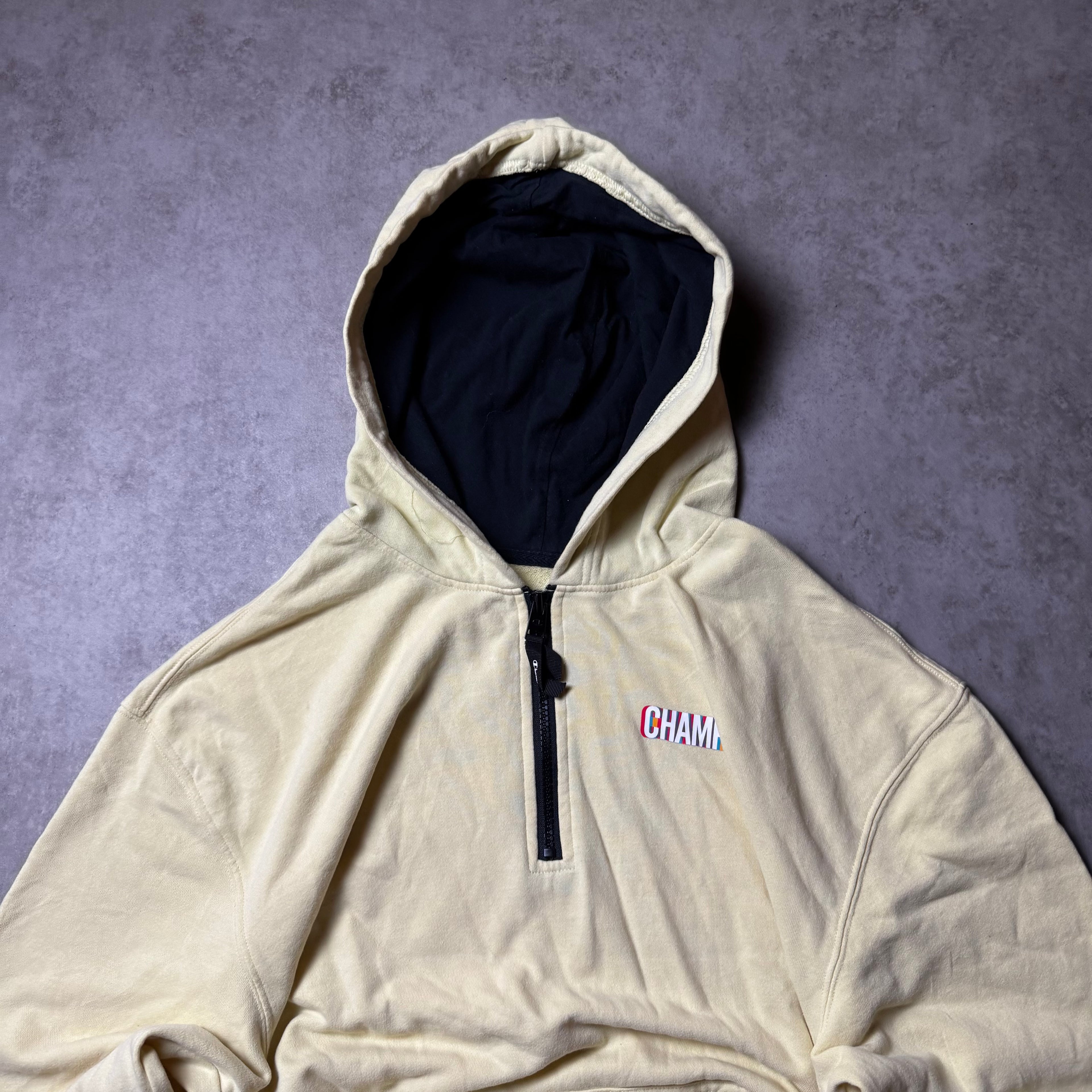 Yellow Champion Hoodie - Size M