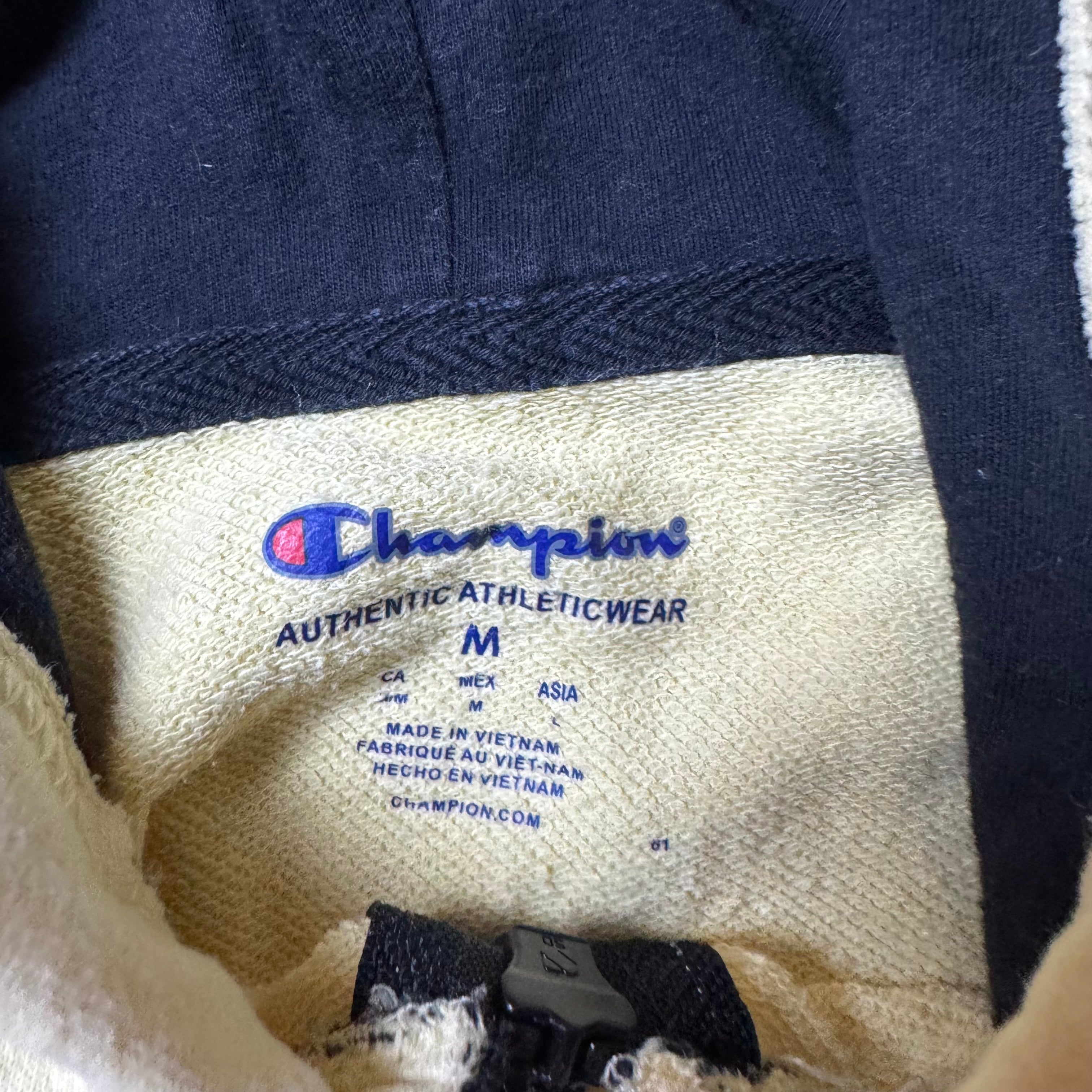 Yellow Champion Hoodie - Size M