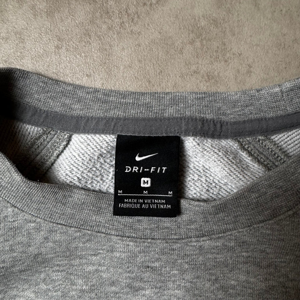 Gray Nike Cropped Sweatshirt - M (S)