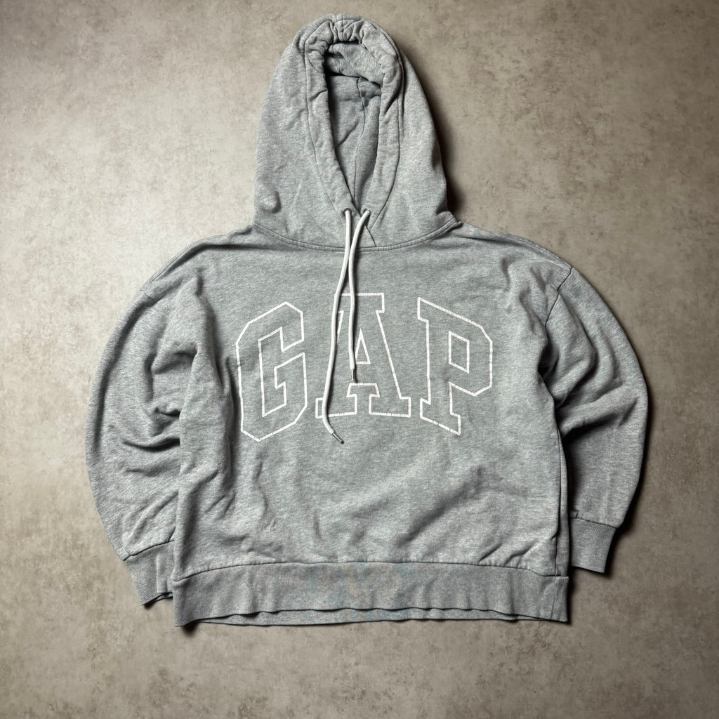 Gray GAP Cropped Hoodie - M (S)